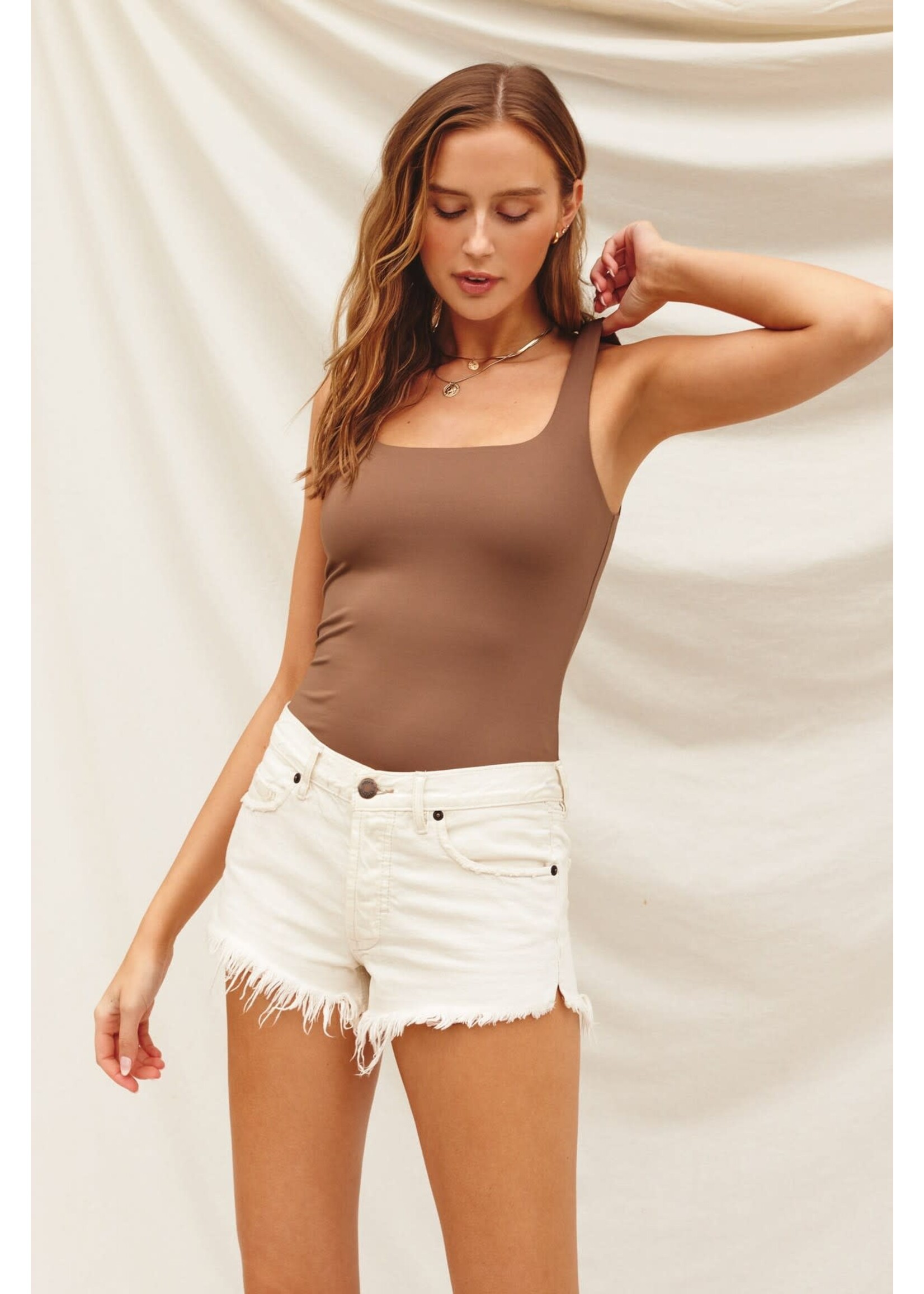 SQUARE NECK BODYSUIT