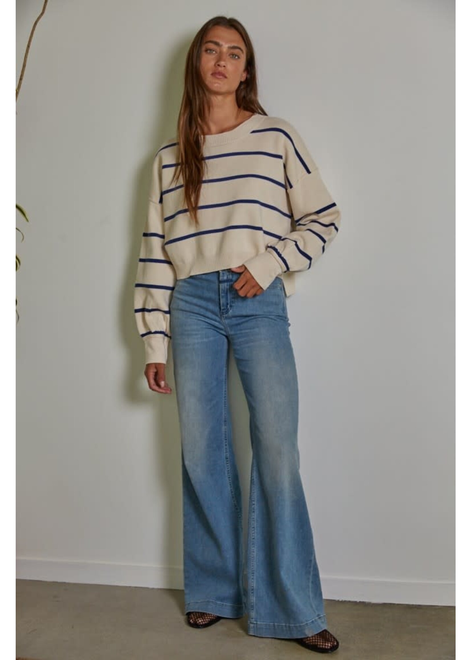 STRIPED PULLOVER
