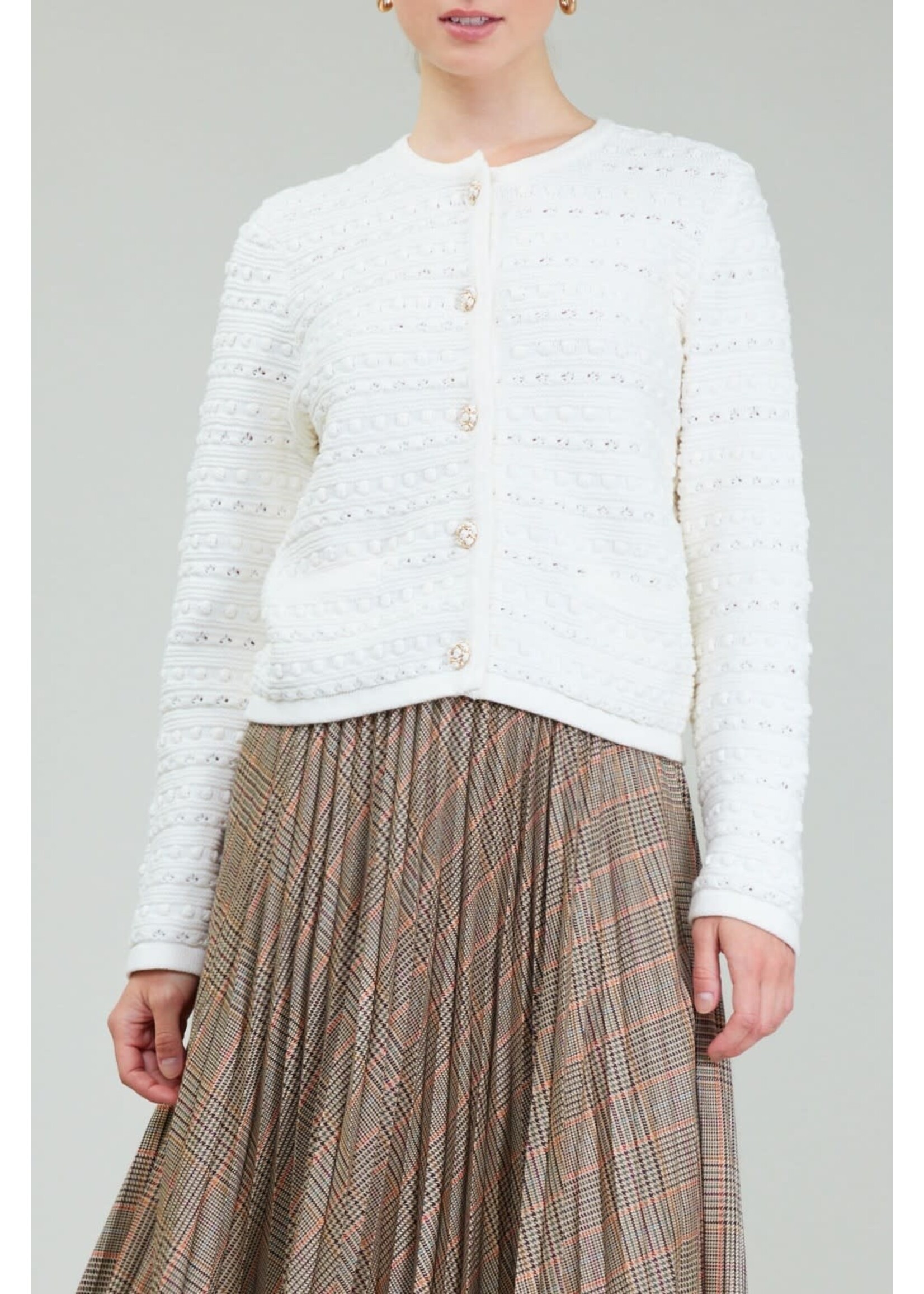 IVORY CARDIGAN