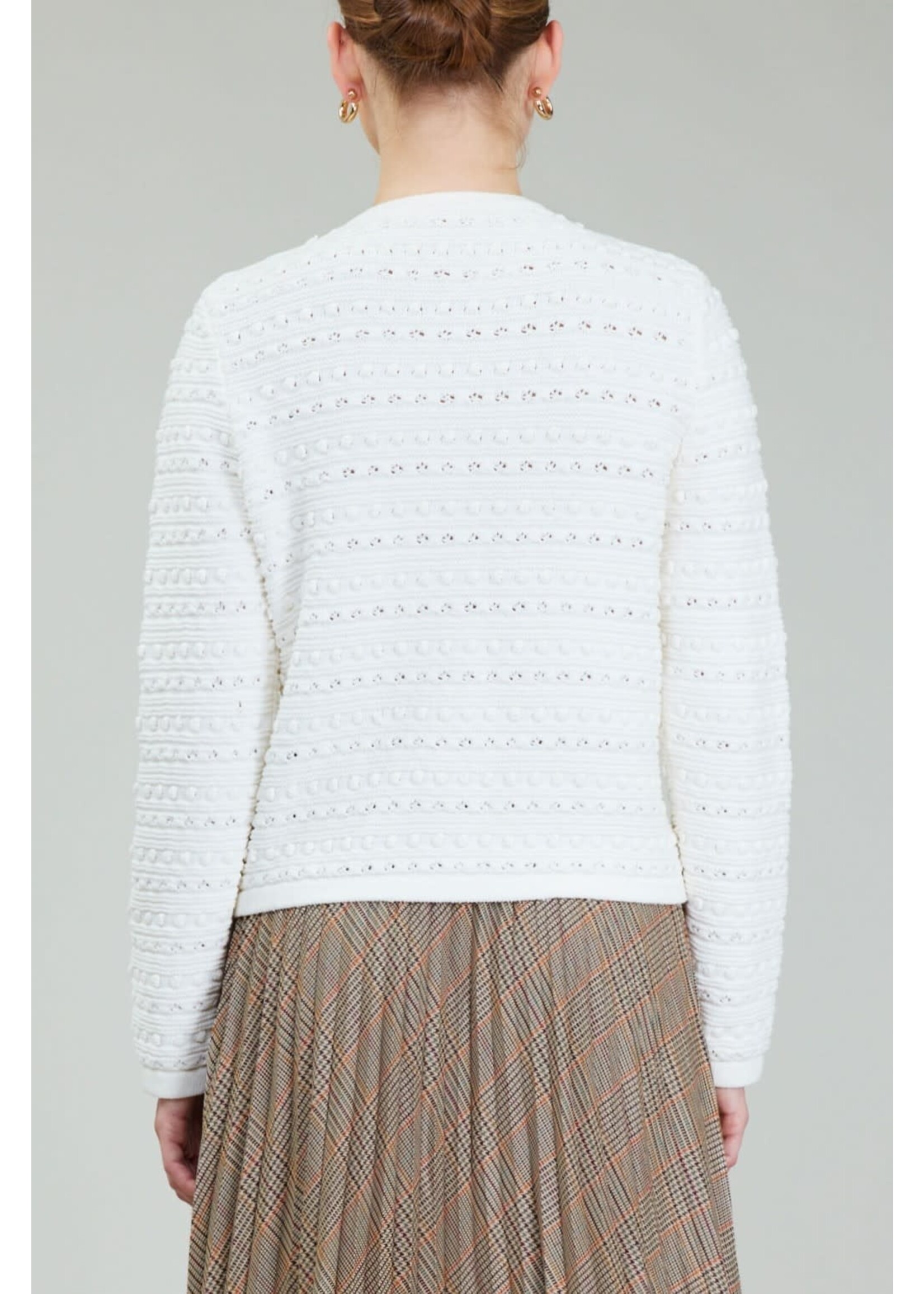 IVORY CARDIGAN