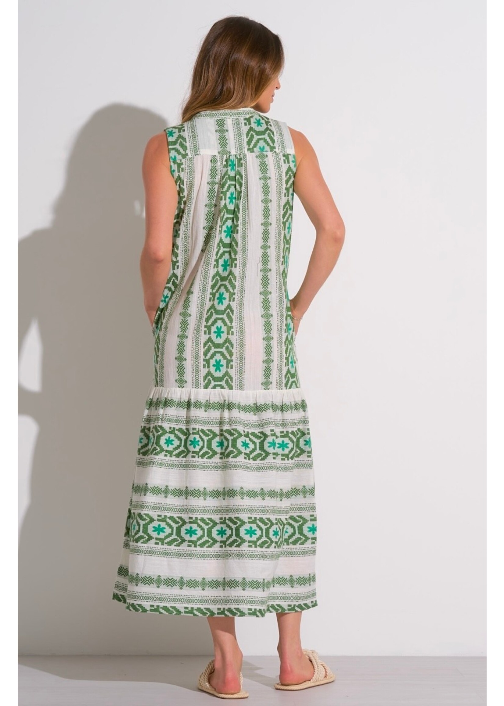 SLEEVELESS MAXI