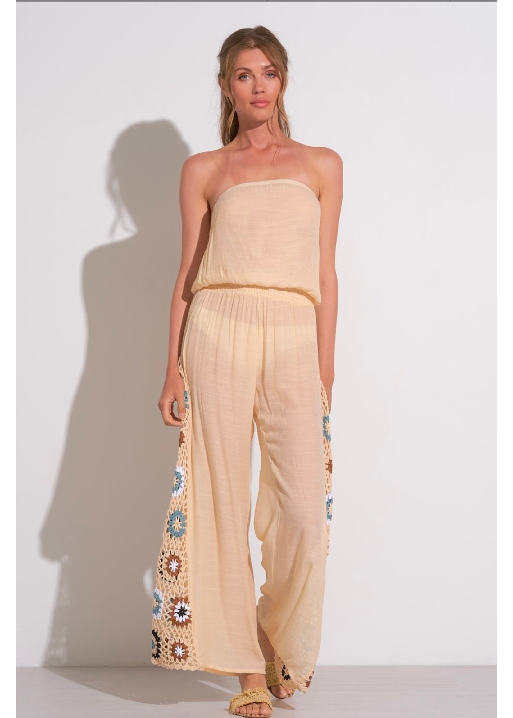 CROCHET JUMPSUIT COVER UP