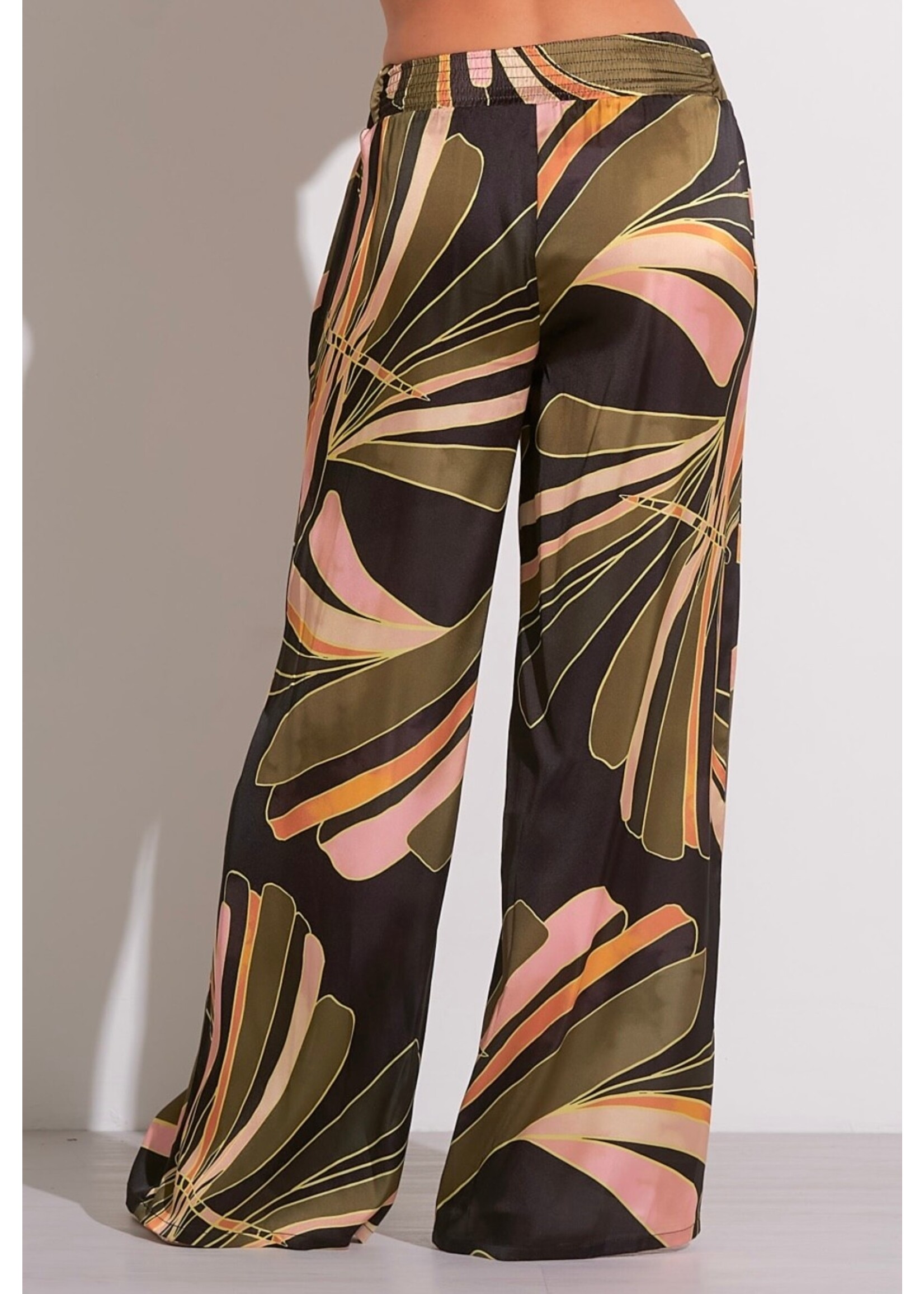 BLACK PATTERN PANTS