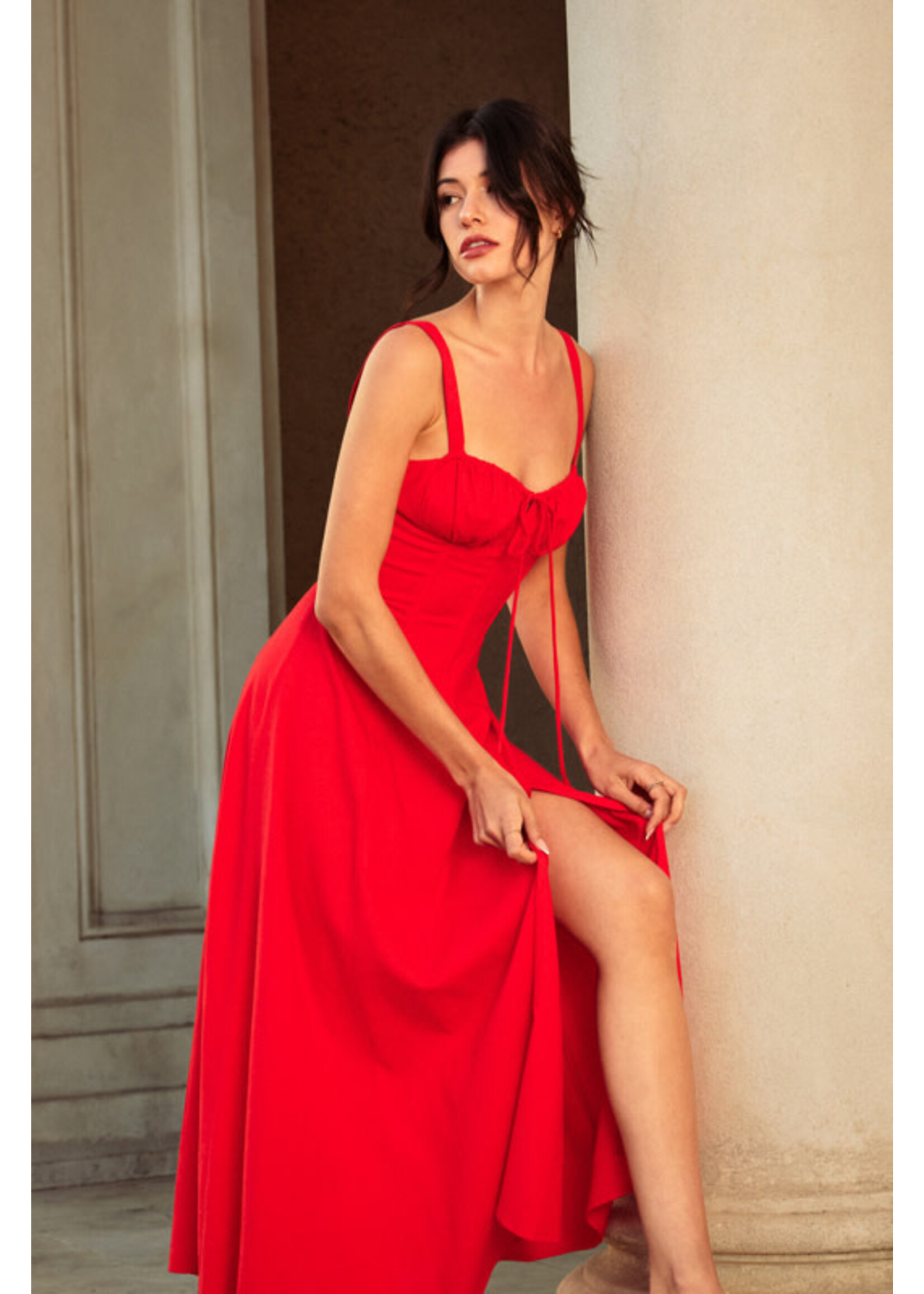 CORSET SWEETHEART DRESS
