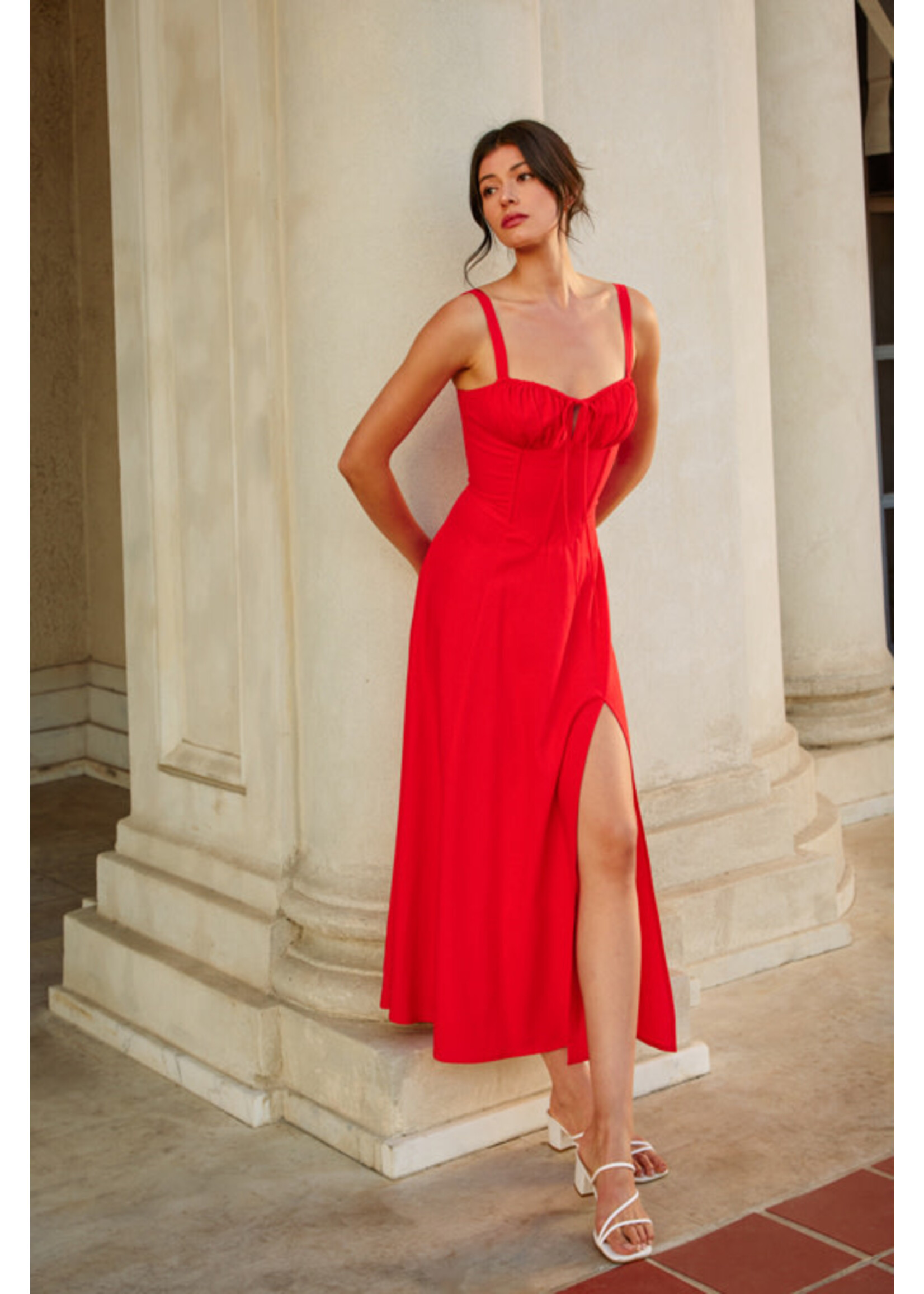 CORSET SWEETHEART DRESS