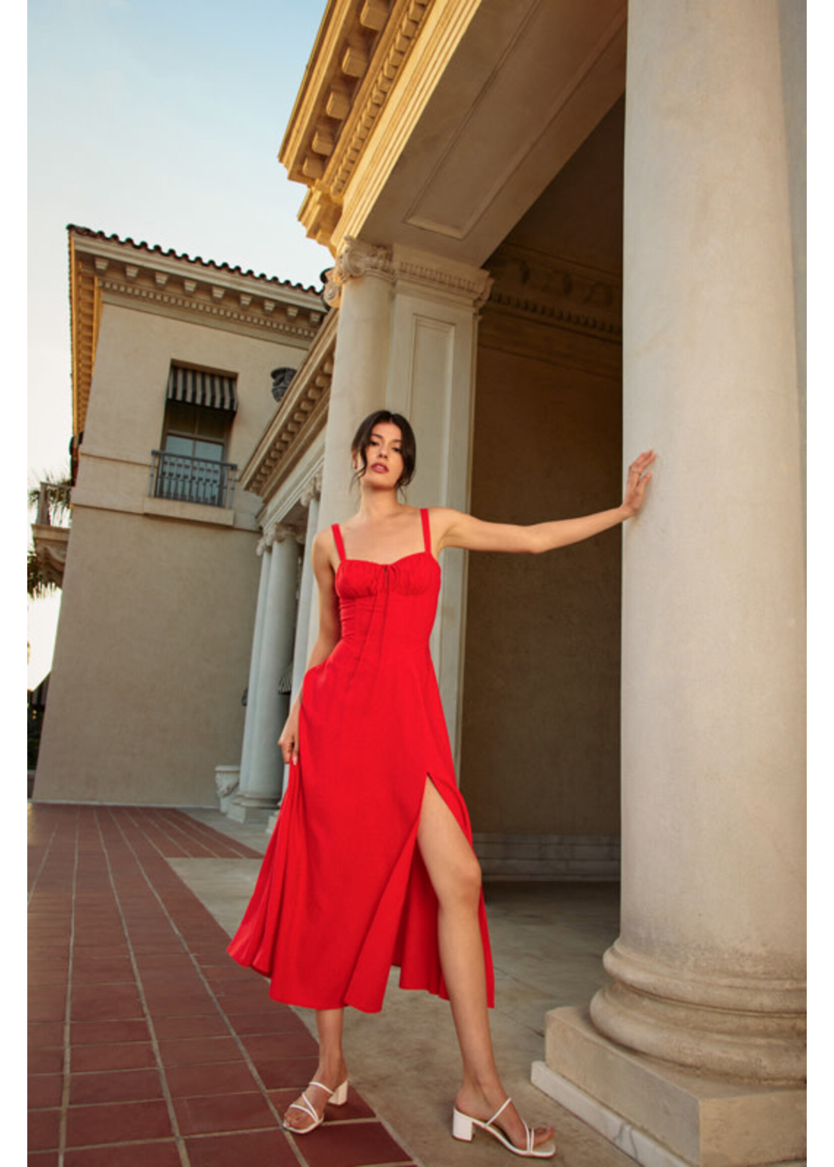 CORSET SWEETHEART DRESS