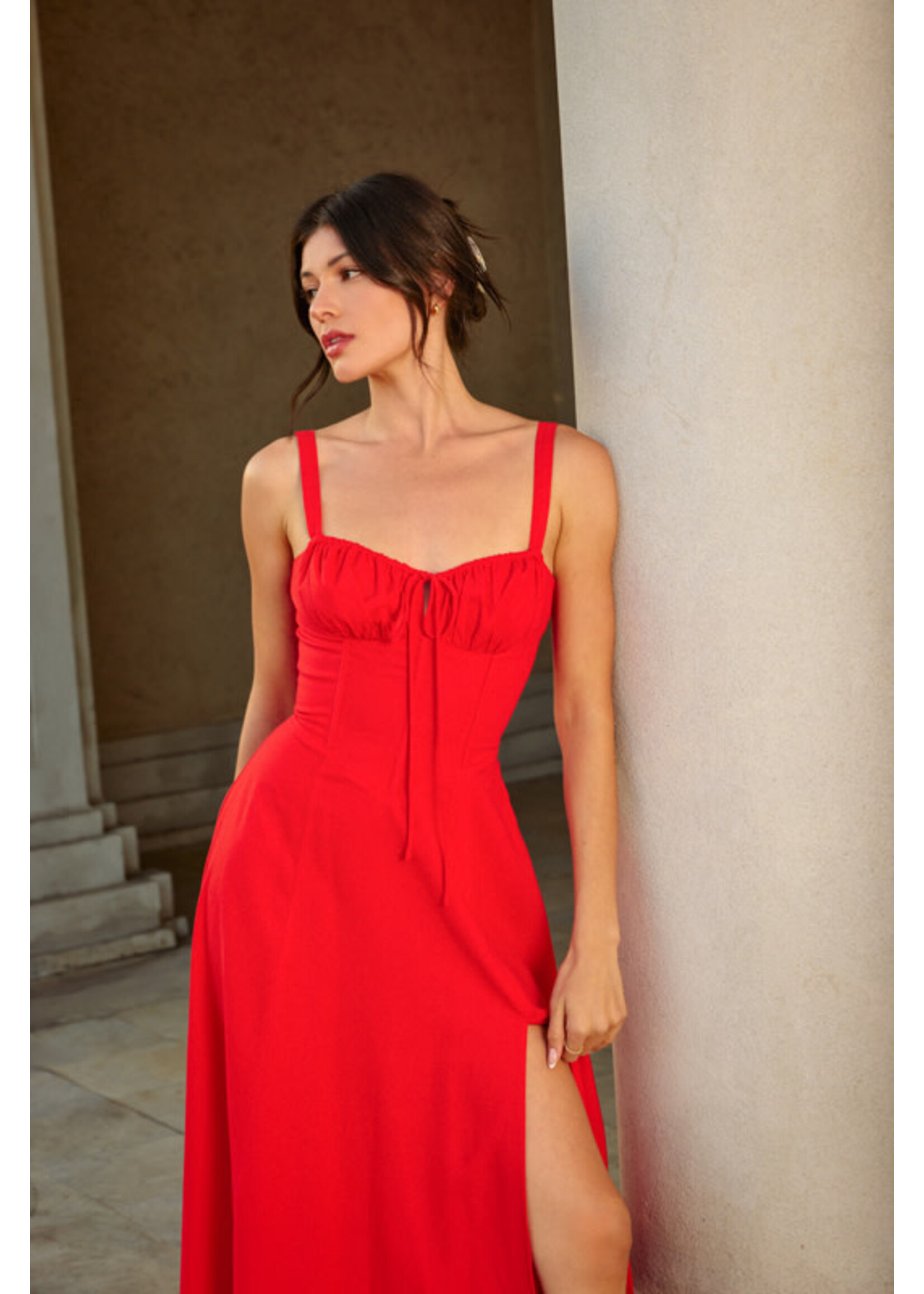 CORSET SWEETHEART DRESS