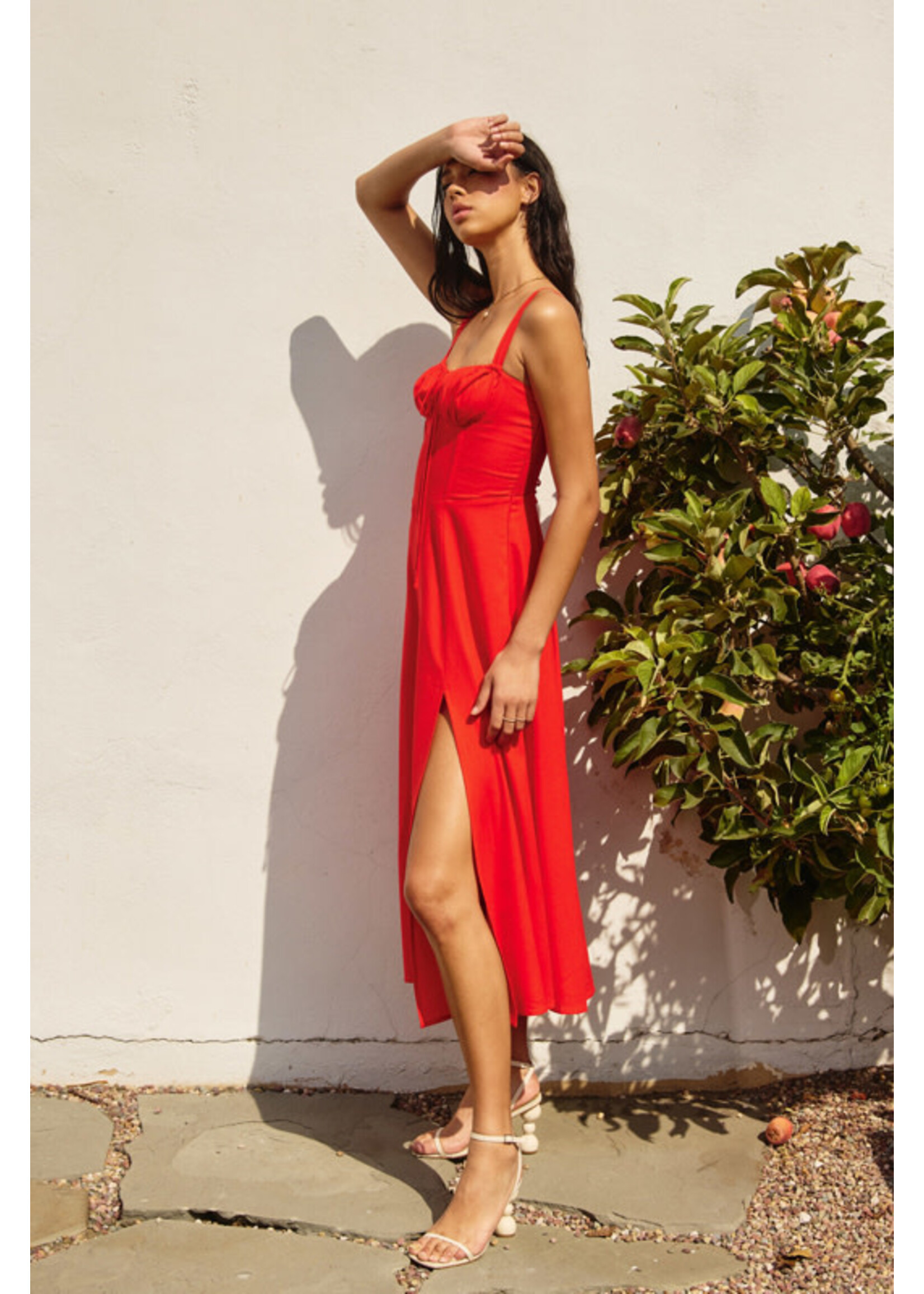 CORSET SWEETHEART DRESS