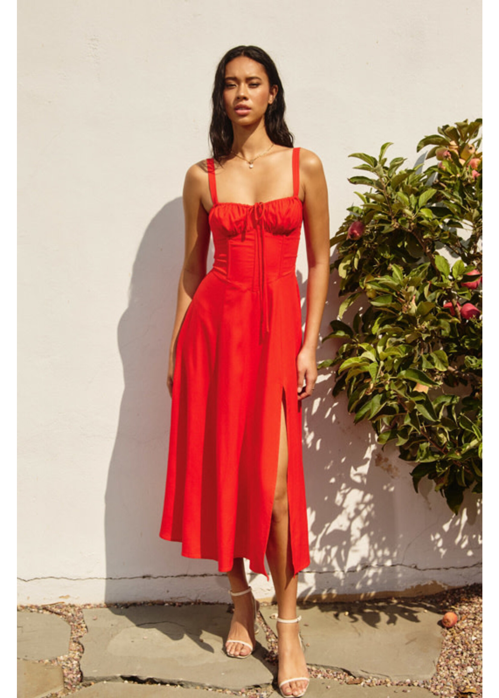 CORSET SWEETHEART DRESS