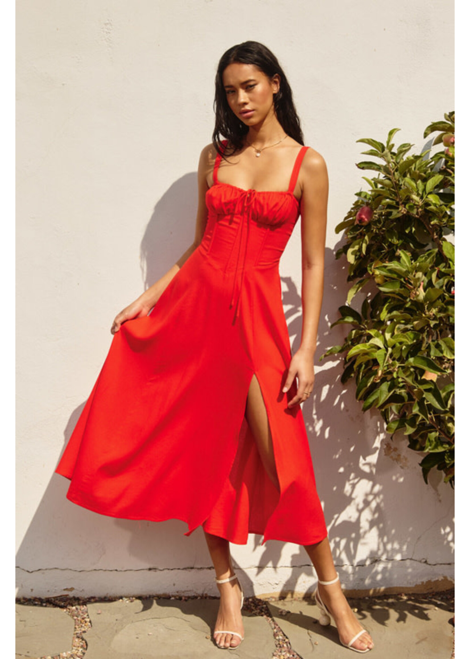 CORSET SWEETHEART DRESS