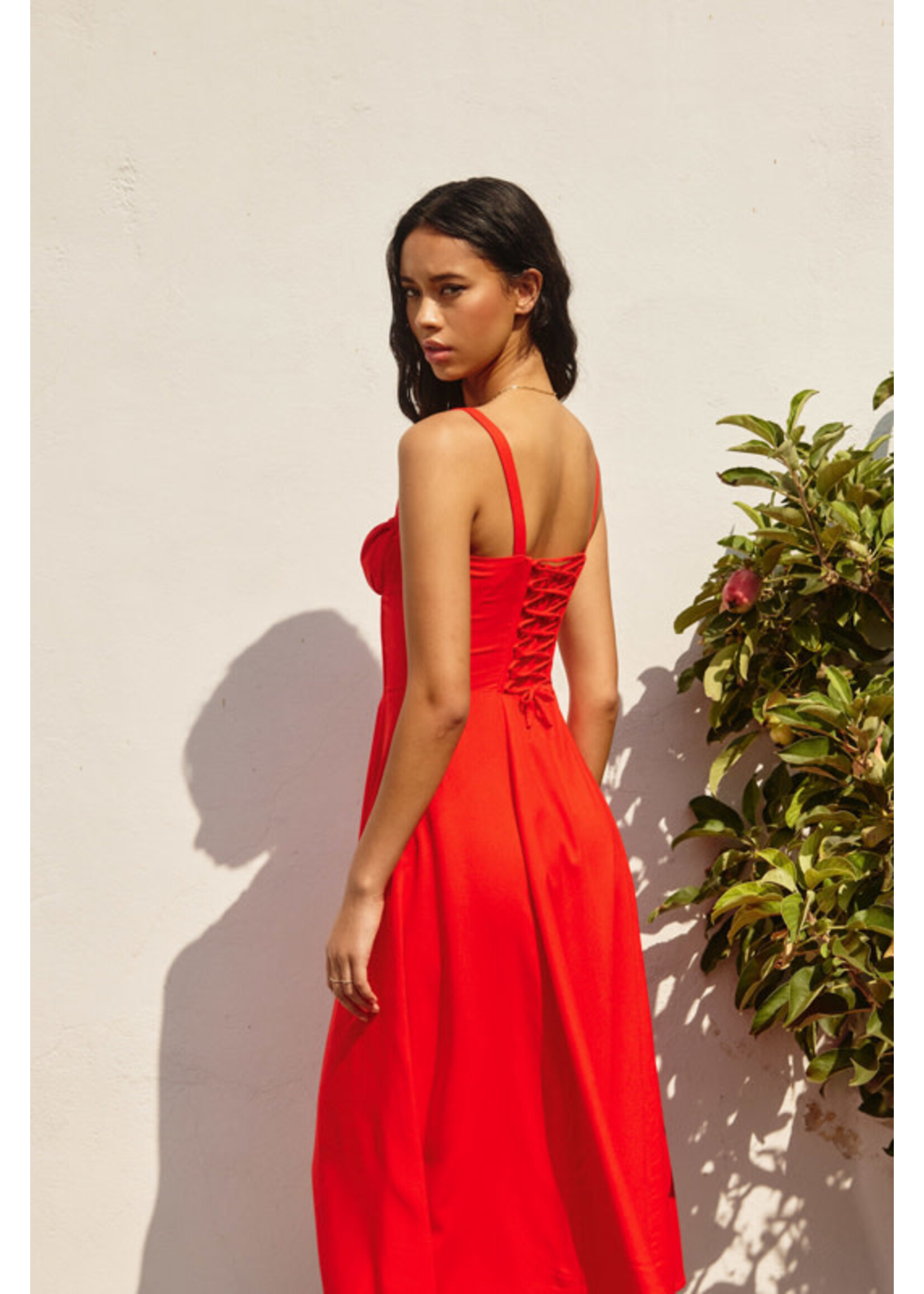 CORSET SWEETHEART DRESS