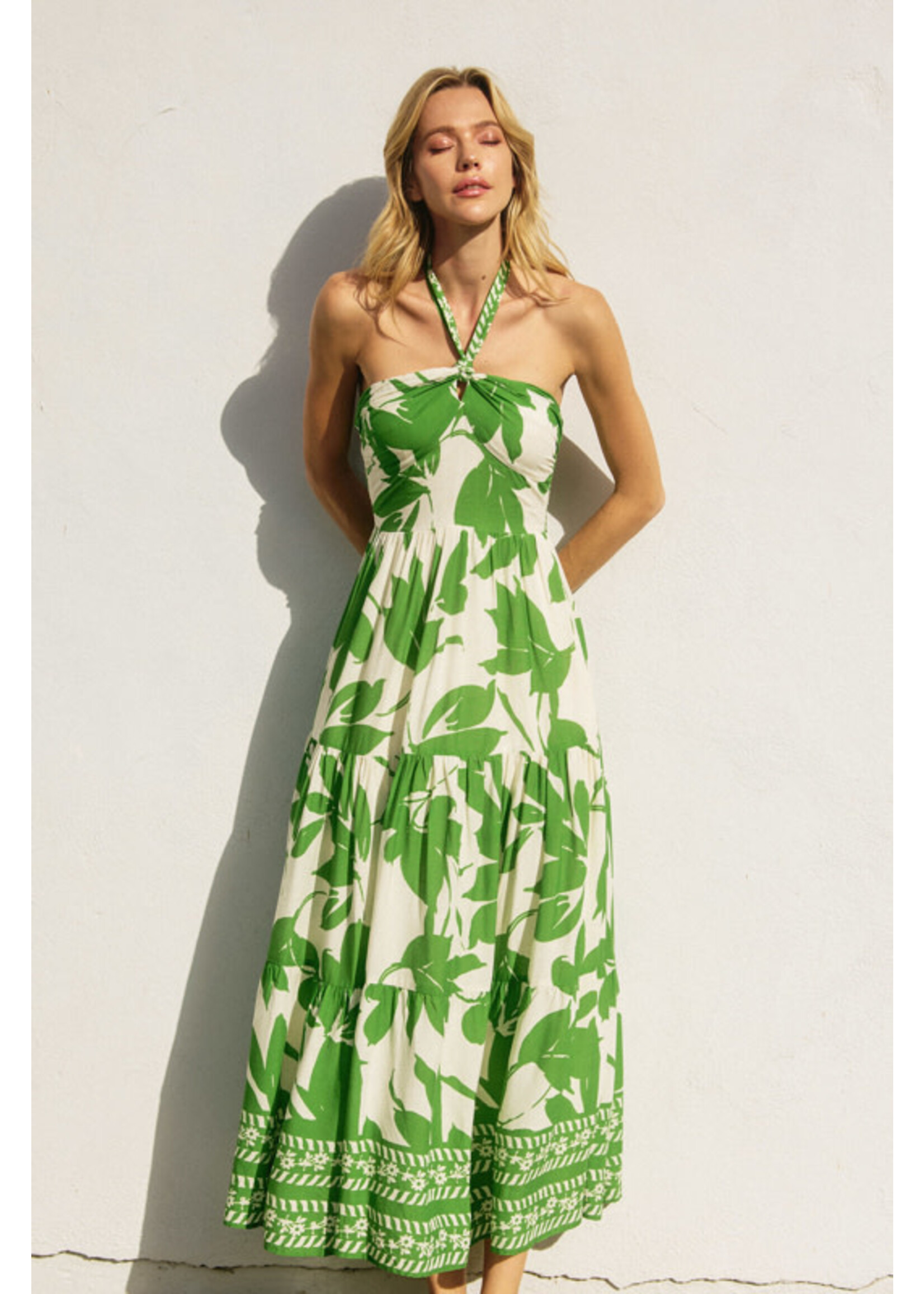 BALI HALTER NECK DRESS