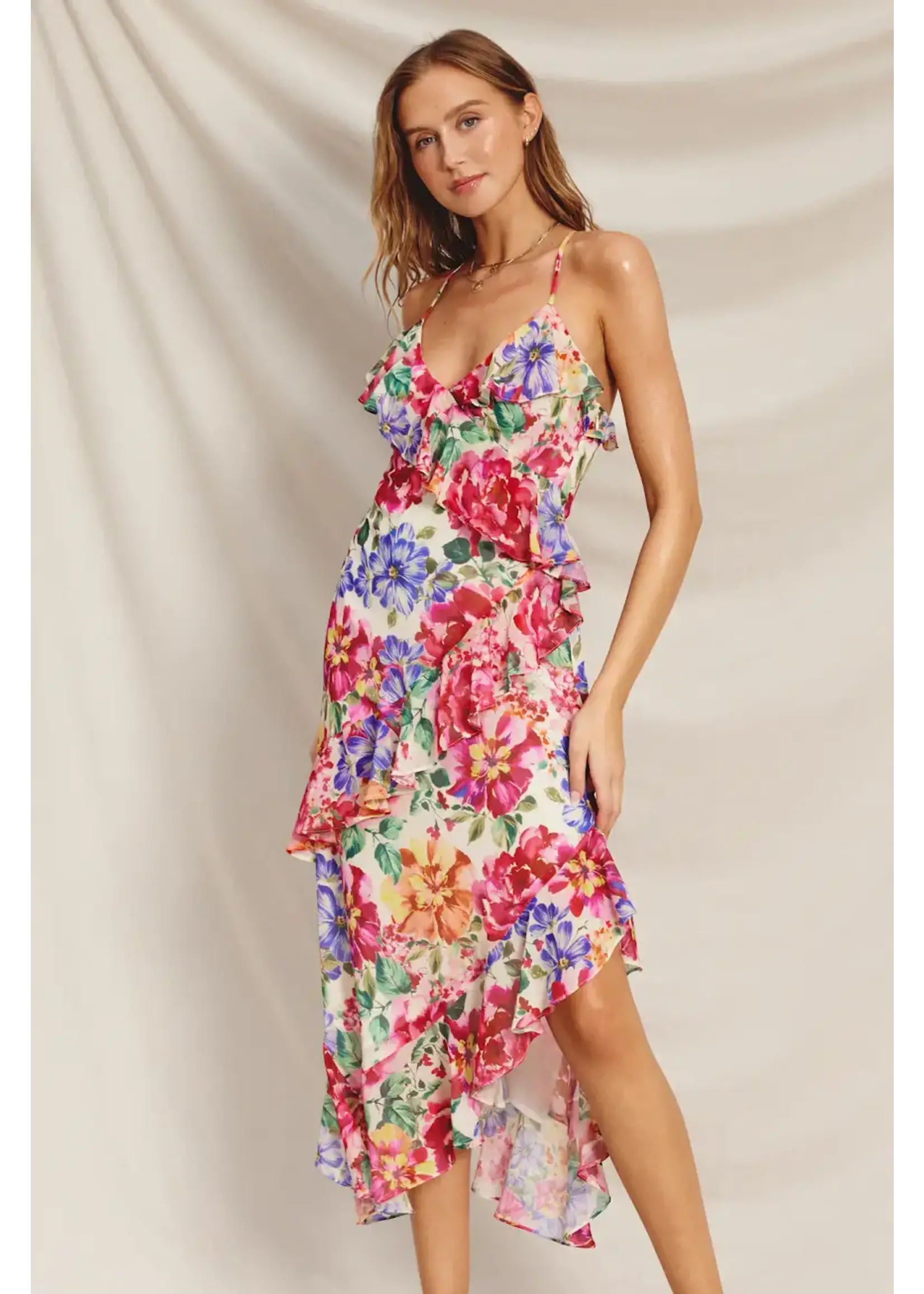 SOFT FLORAL MAXI
