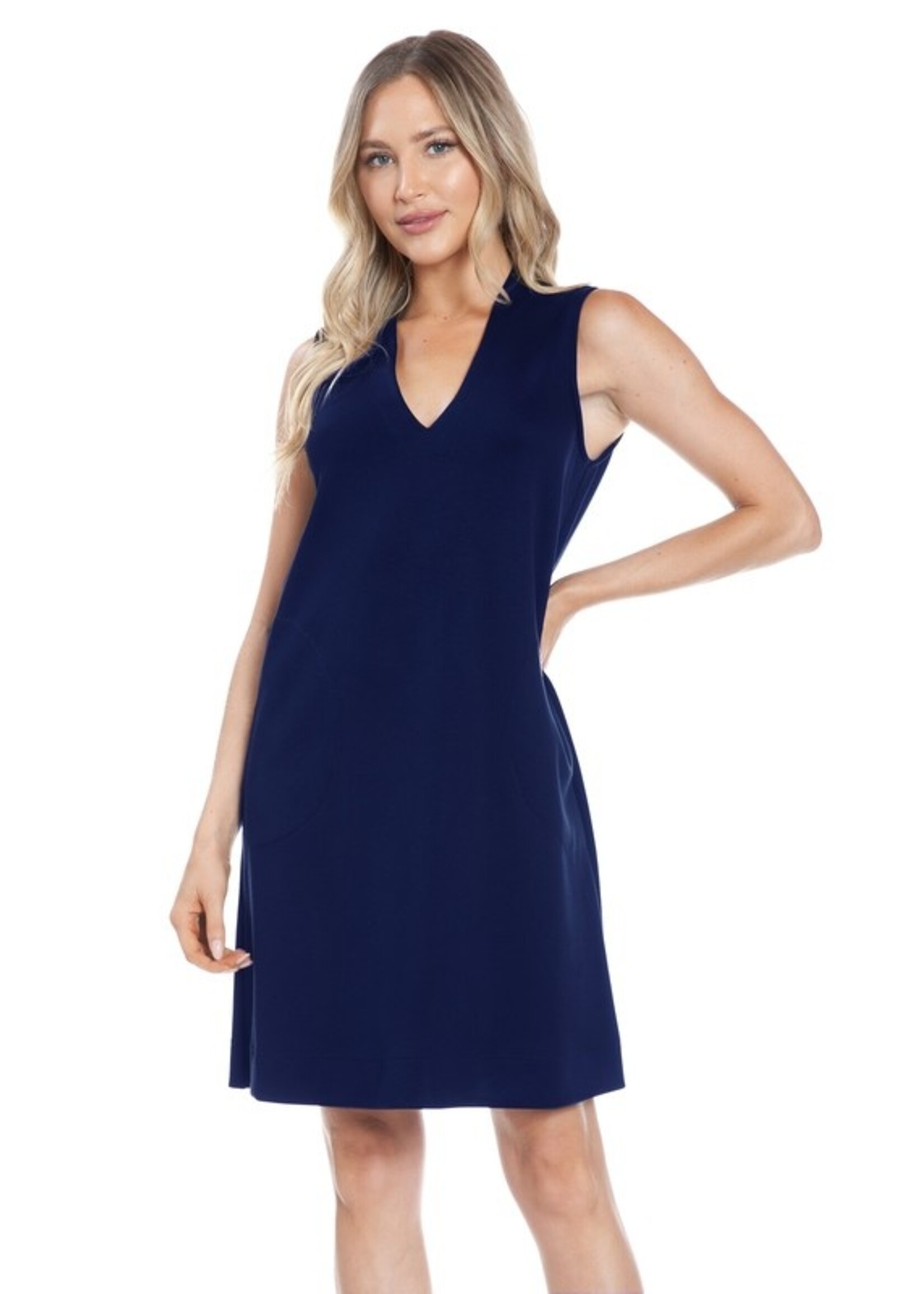 SCUBA SHIFT DRESS