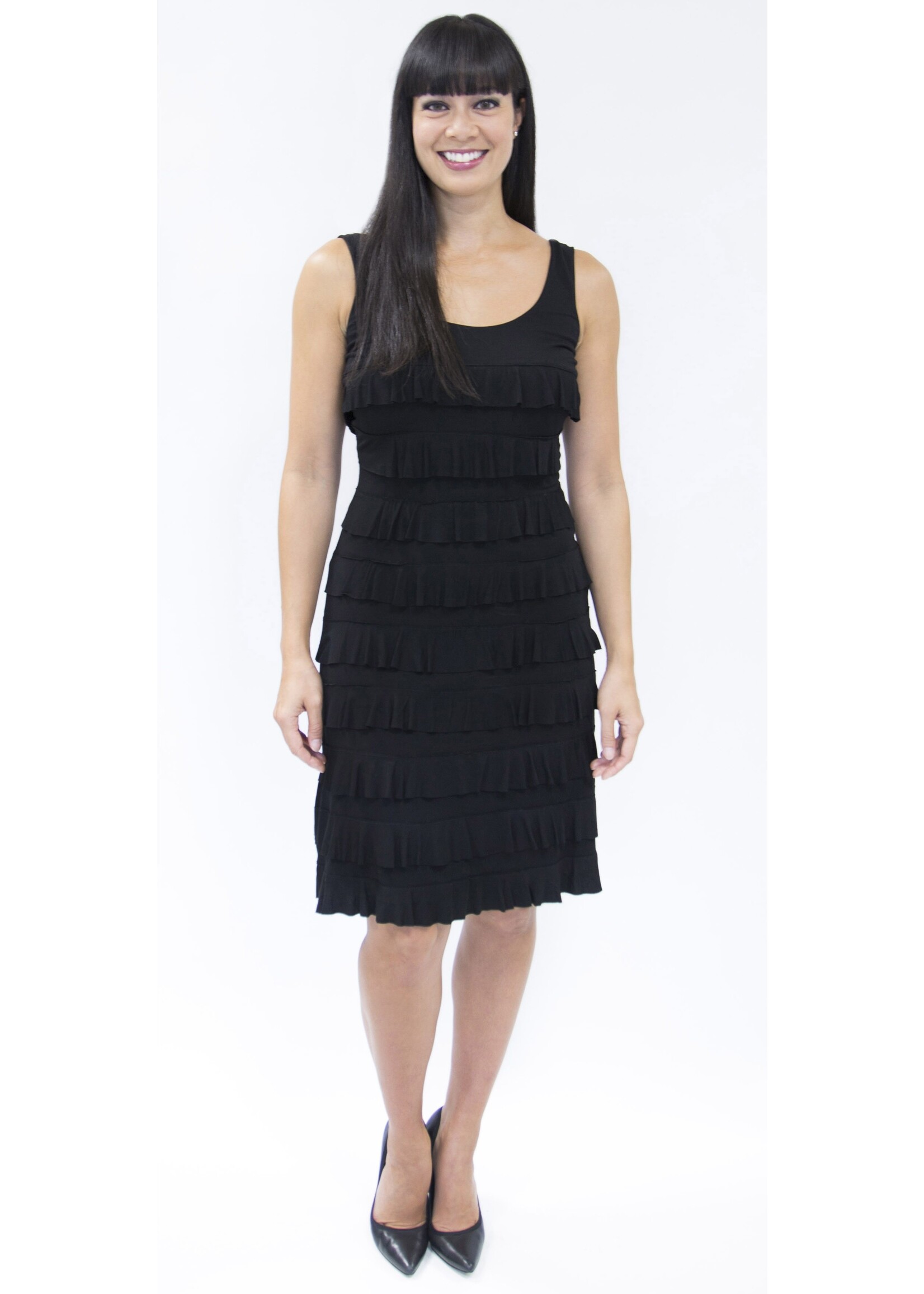 RUFFLE DRESS