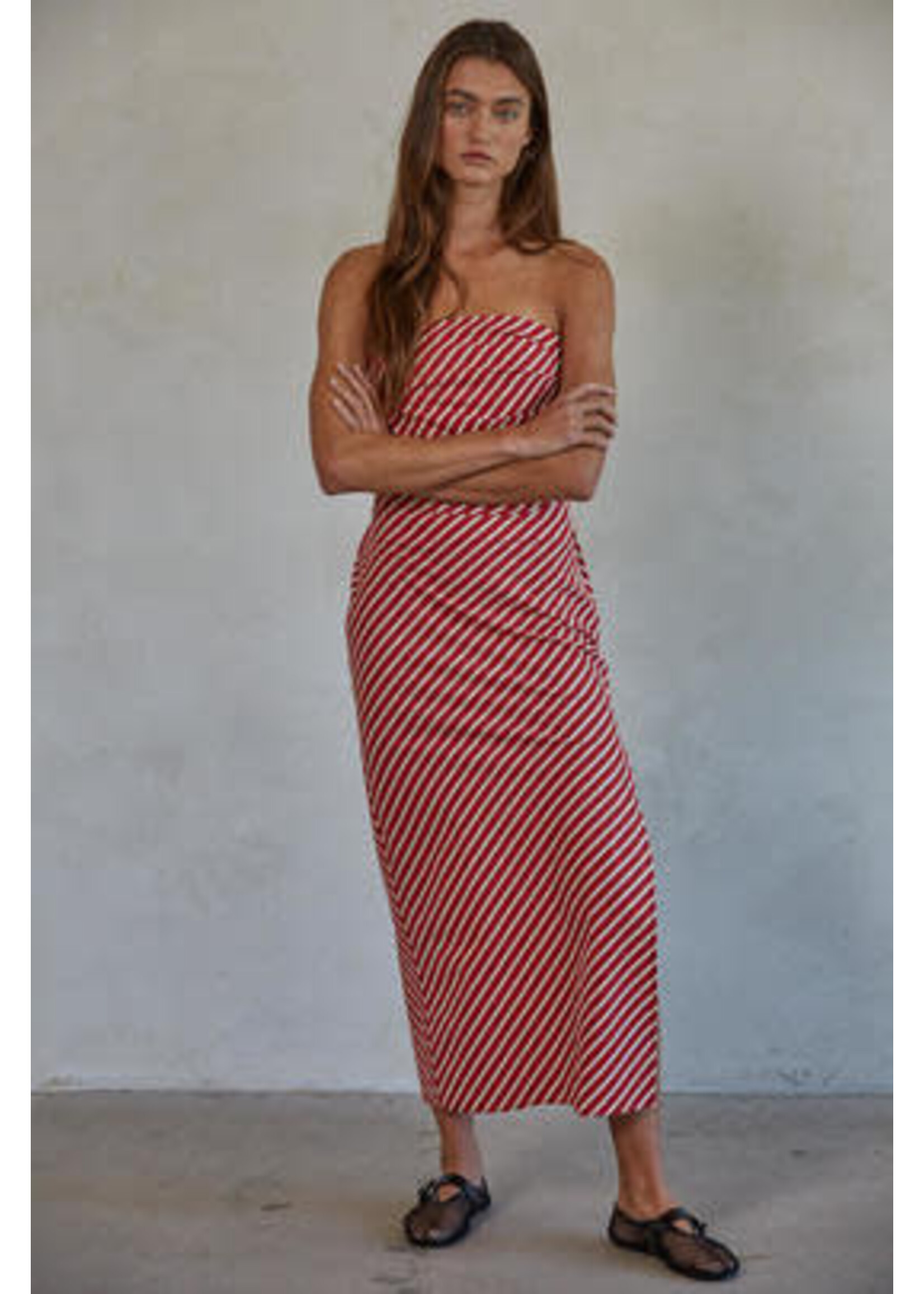 STRIPED TUBE TOP