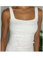 CRINKLE SEAMLESS TANK TOP