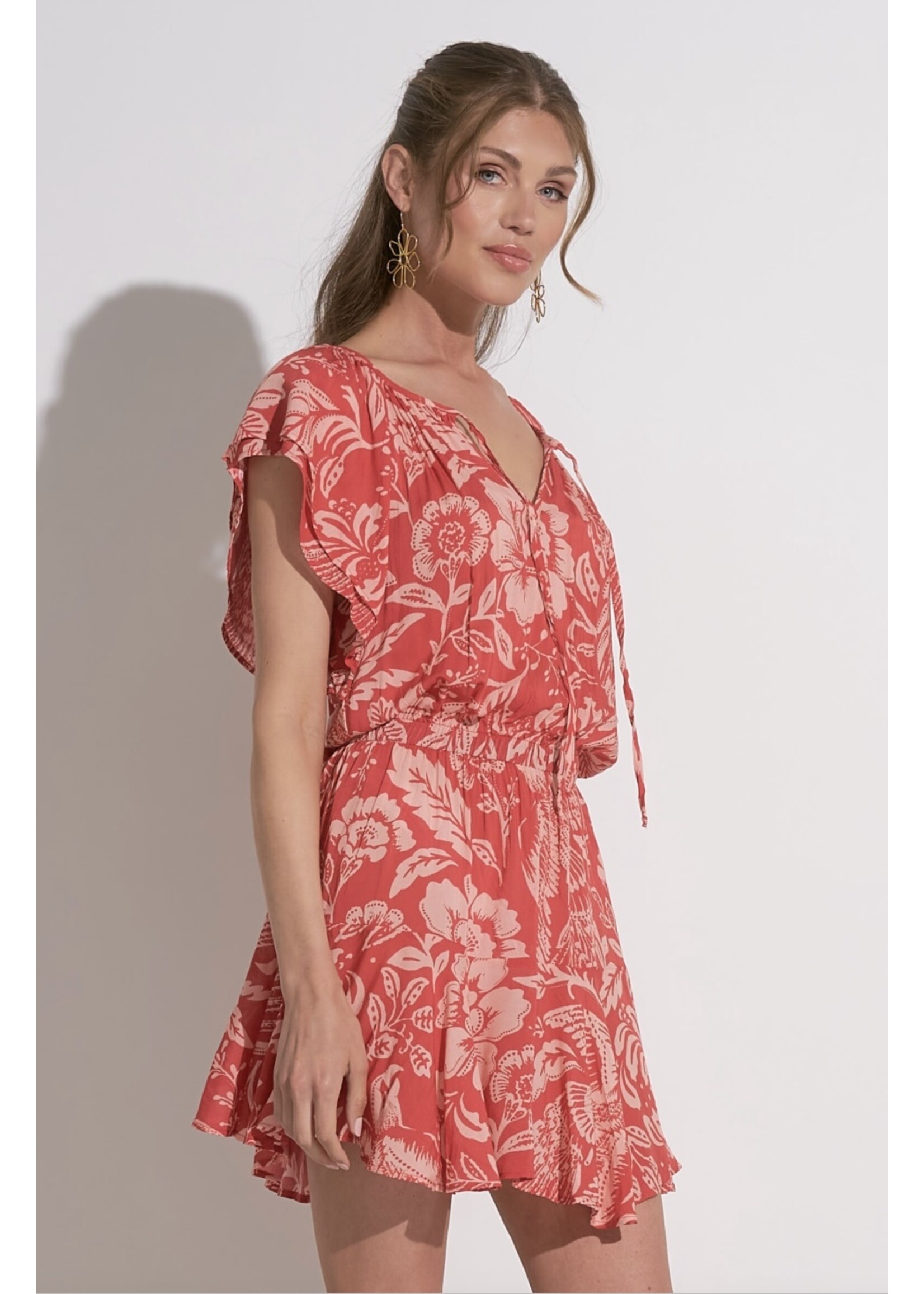RED MALDIVES DRESS