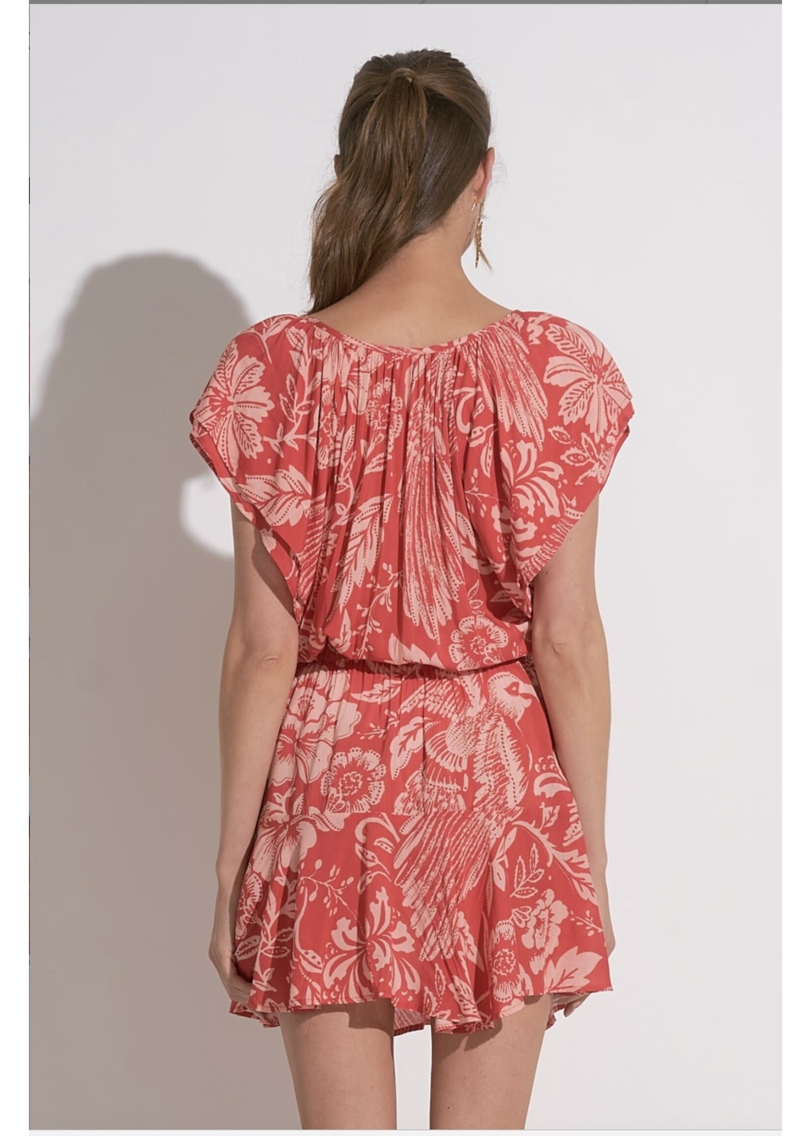 RED MALDIVES DRESS