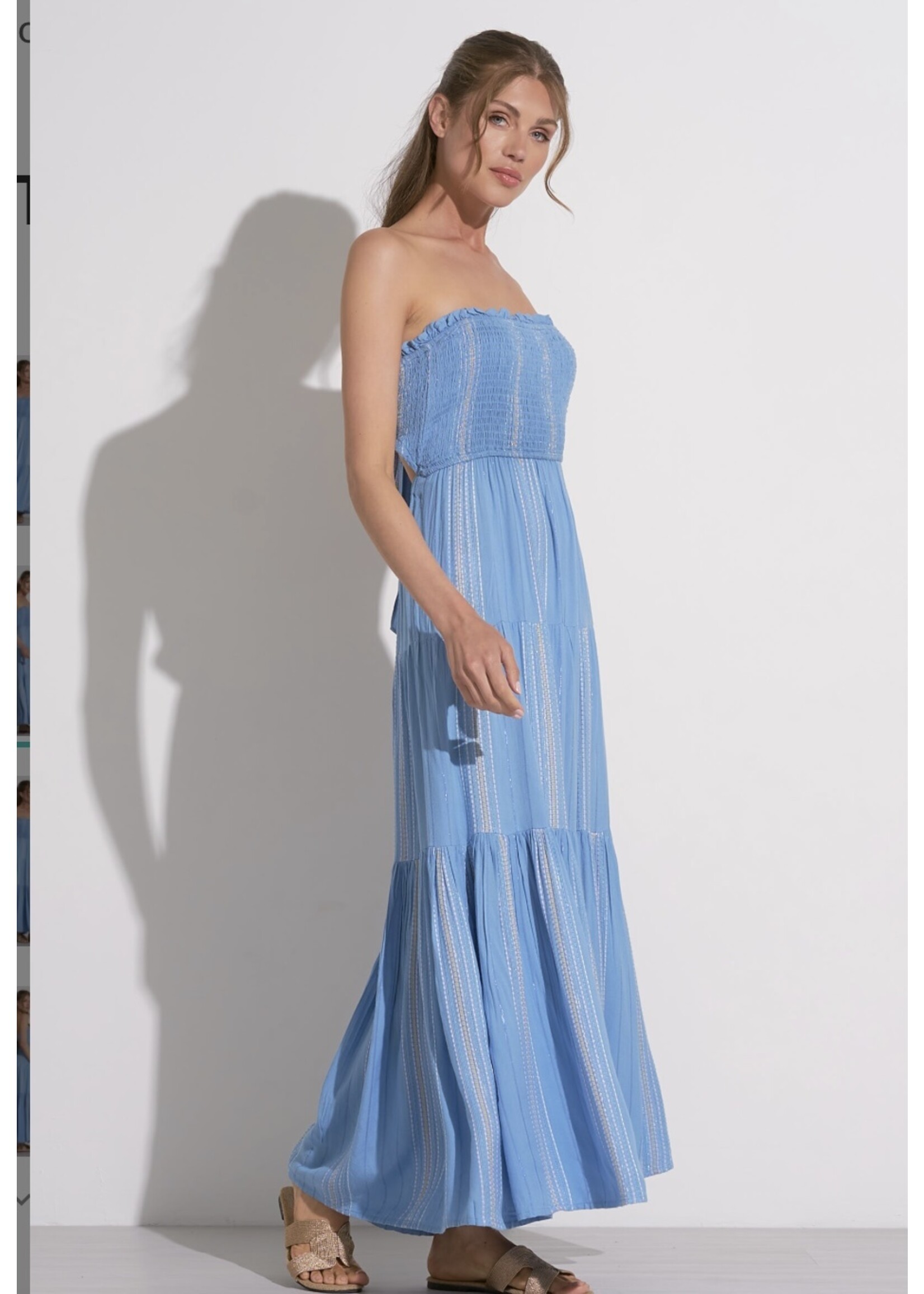 STRAPLESS MAXI DRESS
