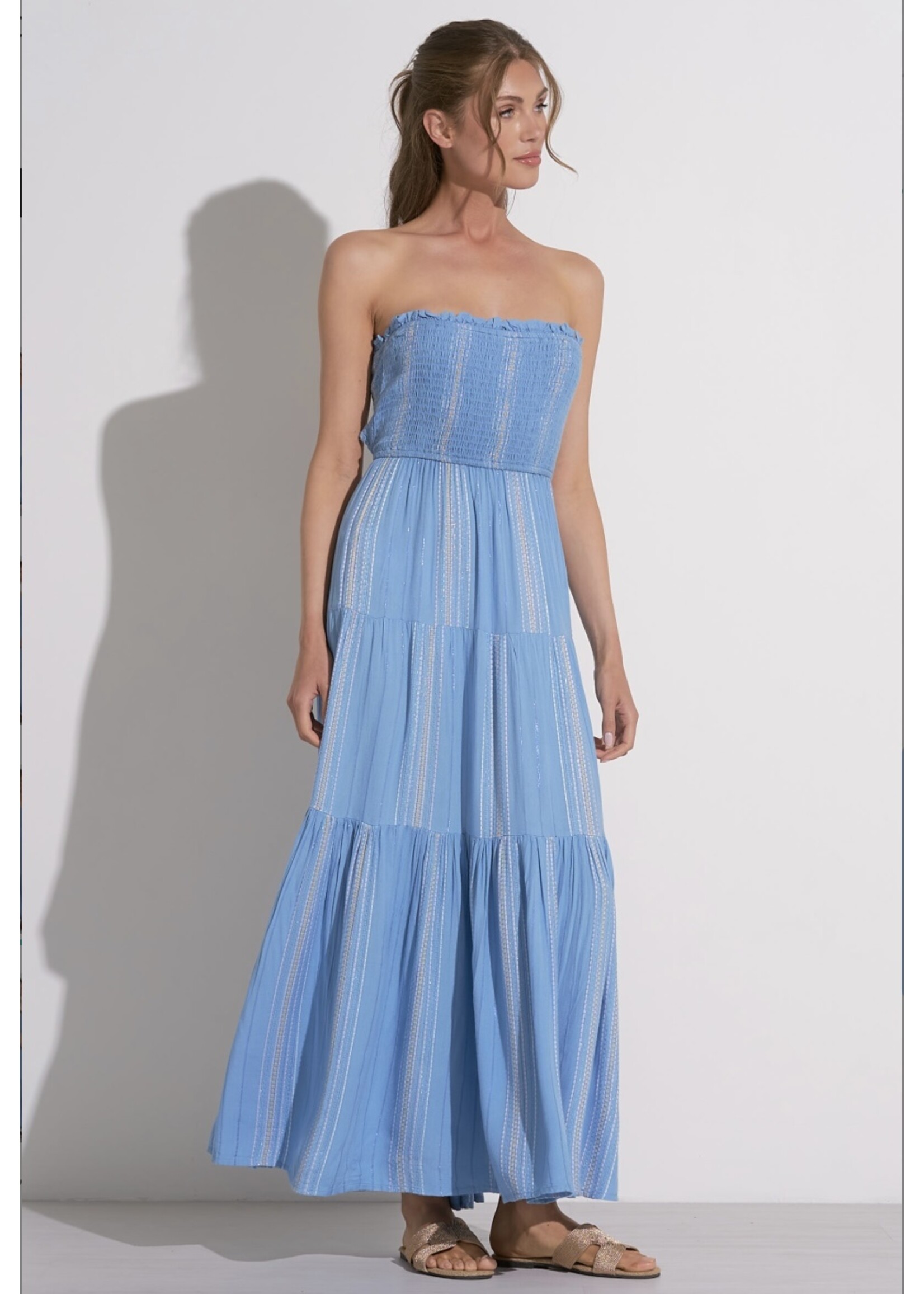 STRAPLESS MAXI DRESS