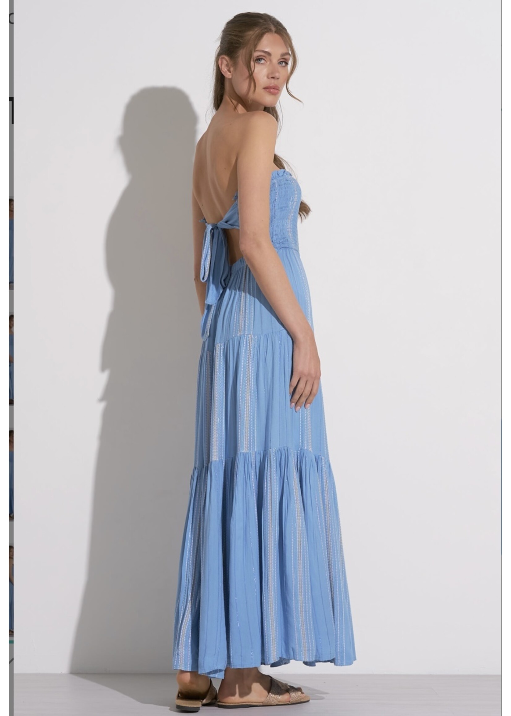 STRAPLESS MAXI DRESS