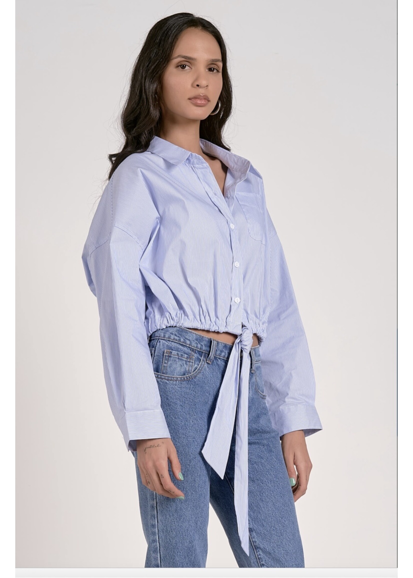 STIPED BUTTON DOWN