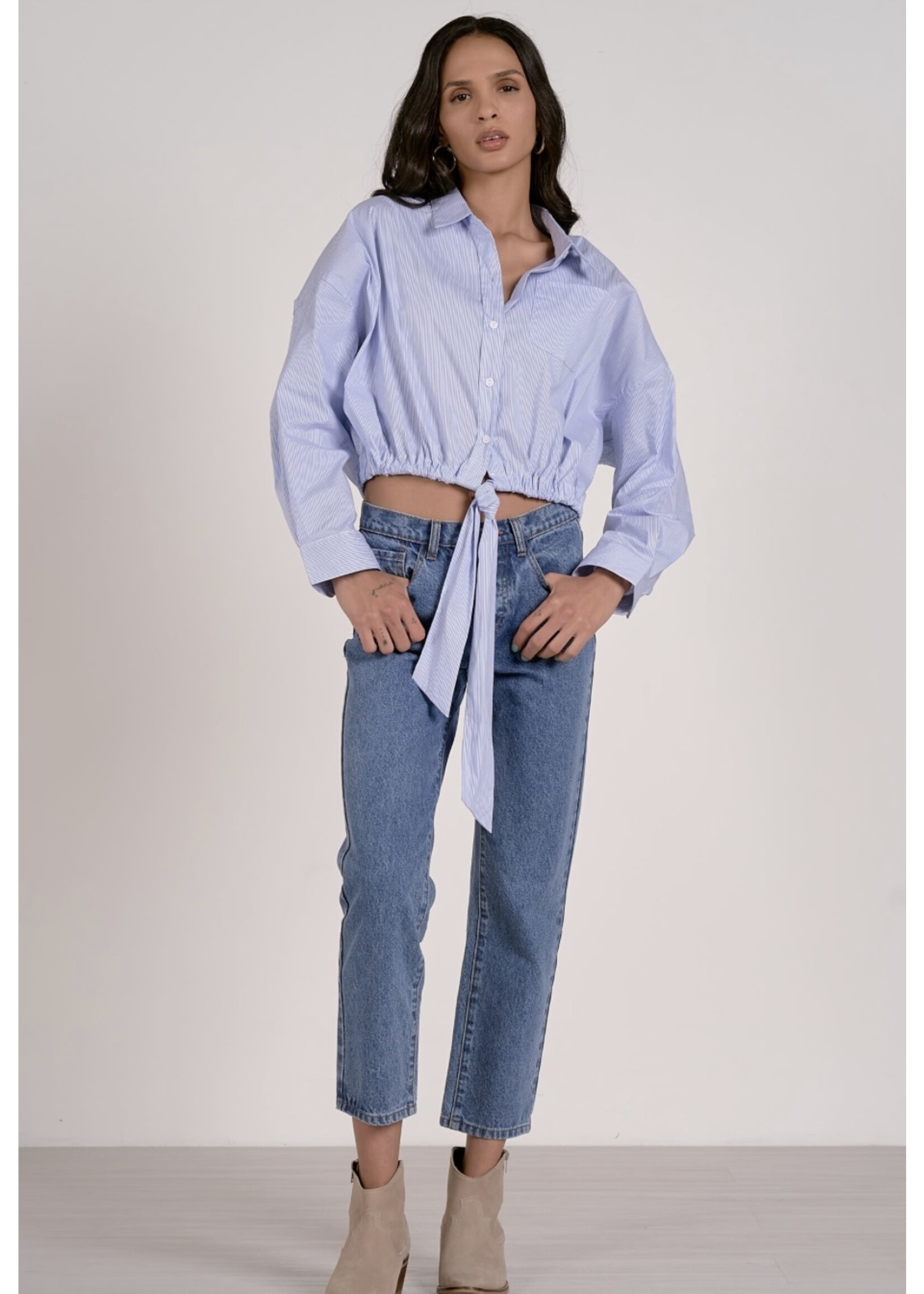STIPED BUTTON DOWN