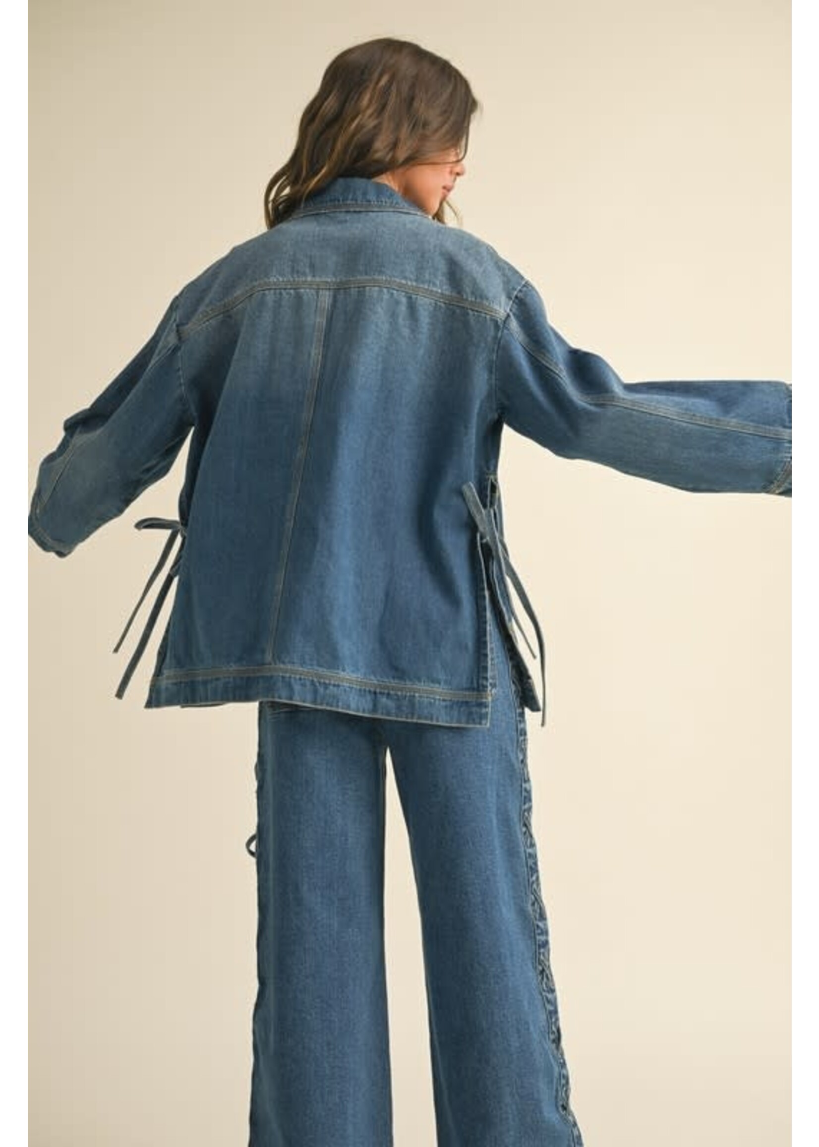 OVER SIZED DENIM JACKET