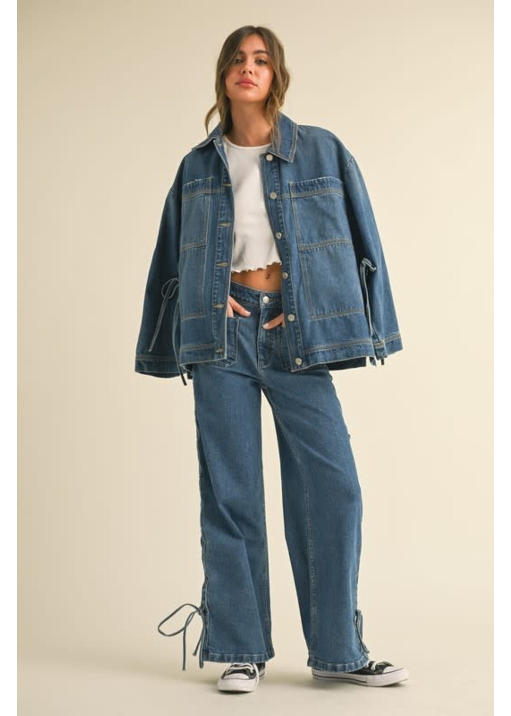 OVER SIZED DENIM JACKET