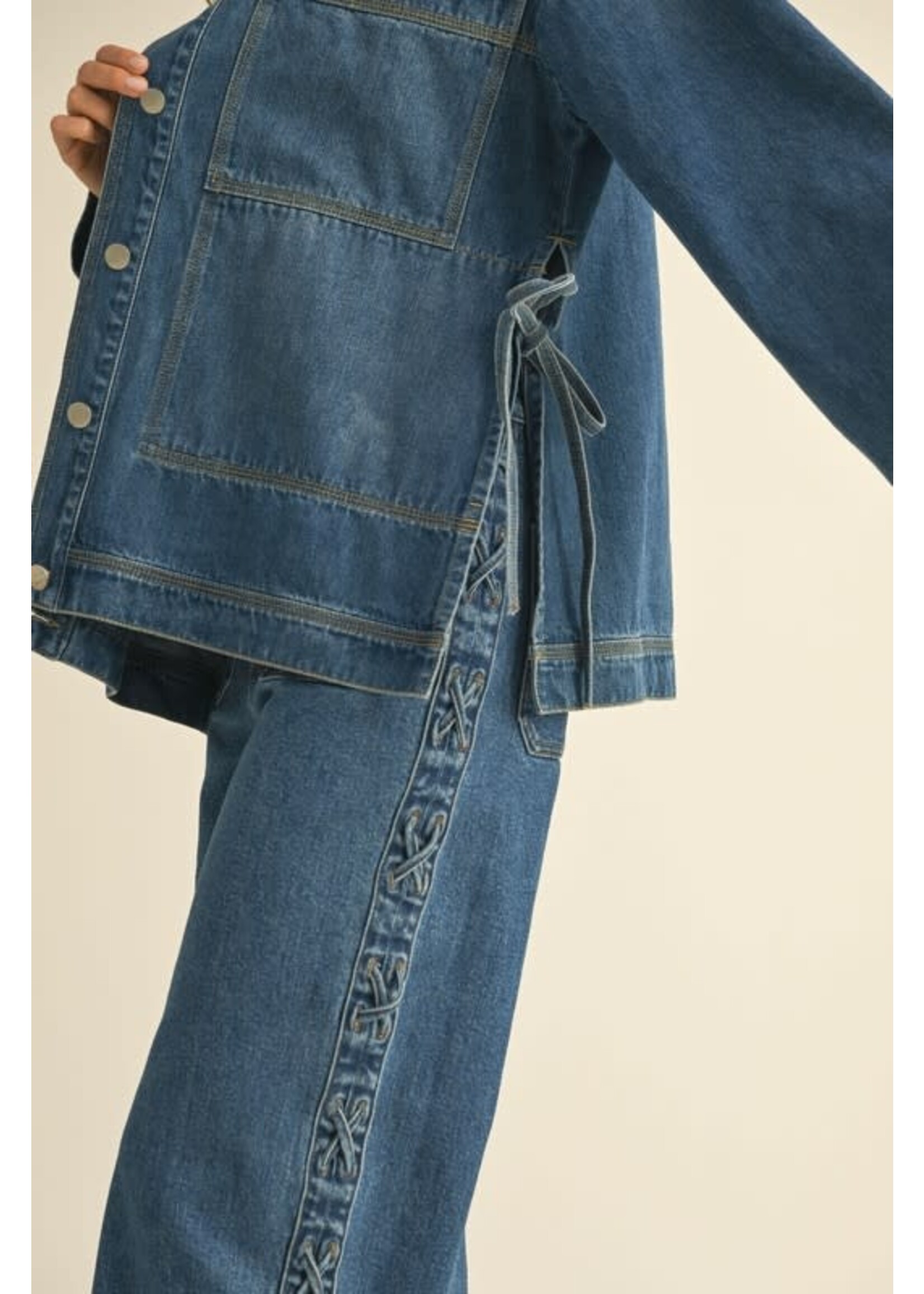 OVER SIZED DENIM JACKET