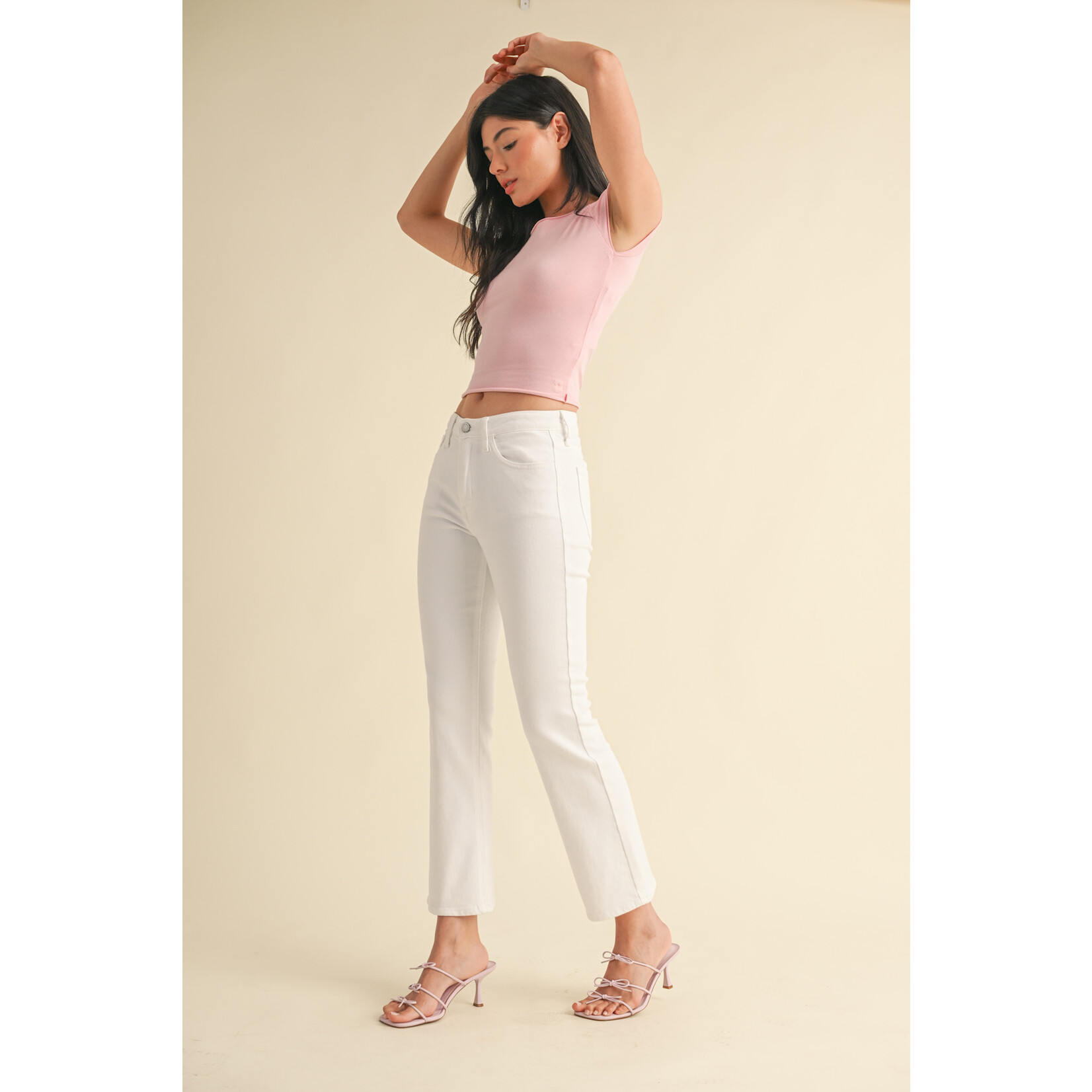 SLIM CROPPED BOOTCUT