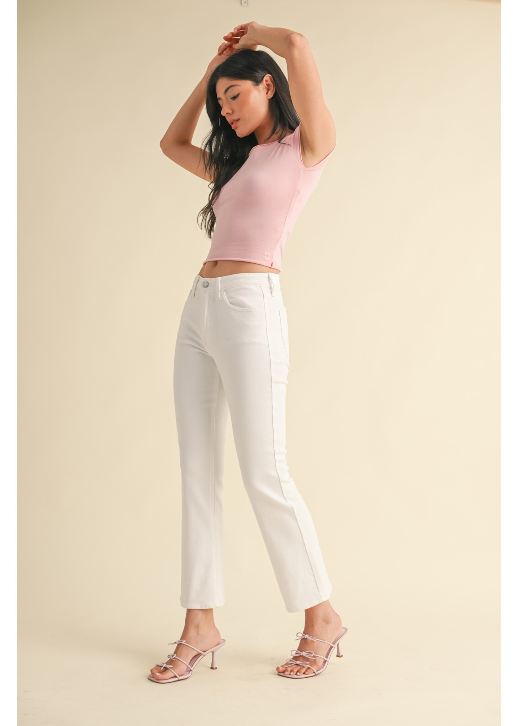 SLIM CROPPED BOOTCUT