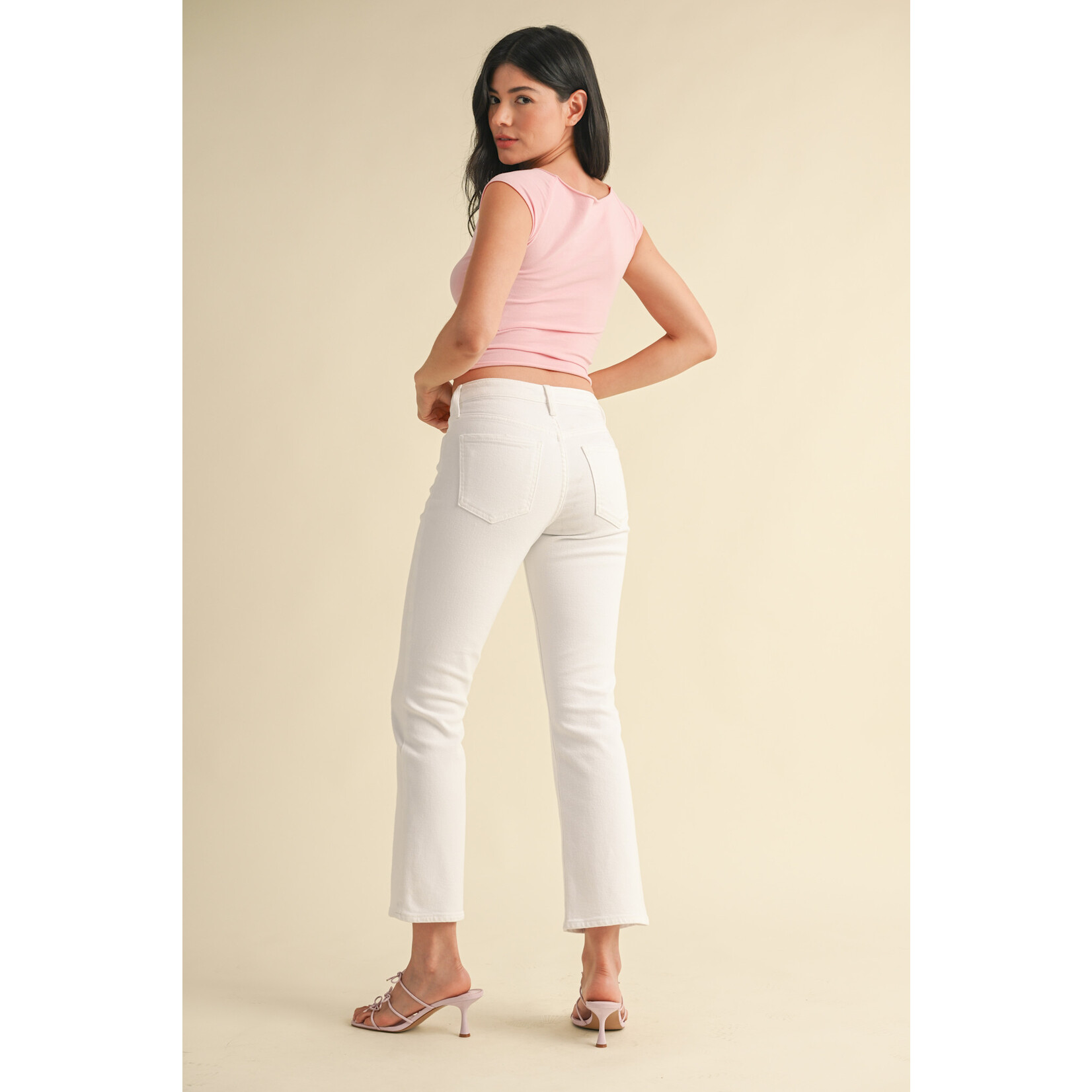 SLIM CROPPED BOOTCUT