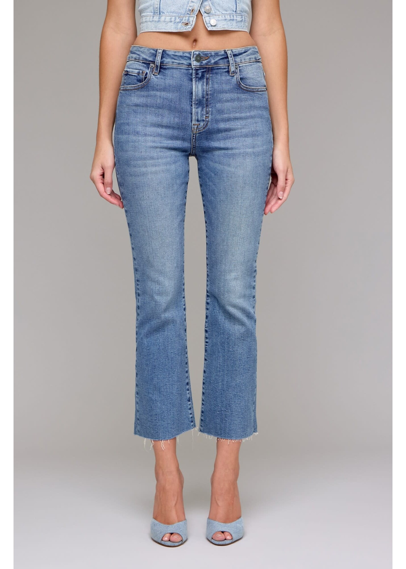 CROPPED FLARE JEAN