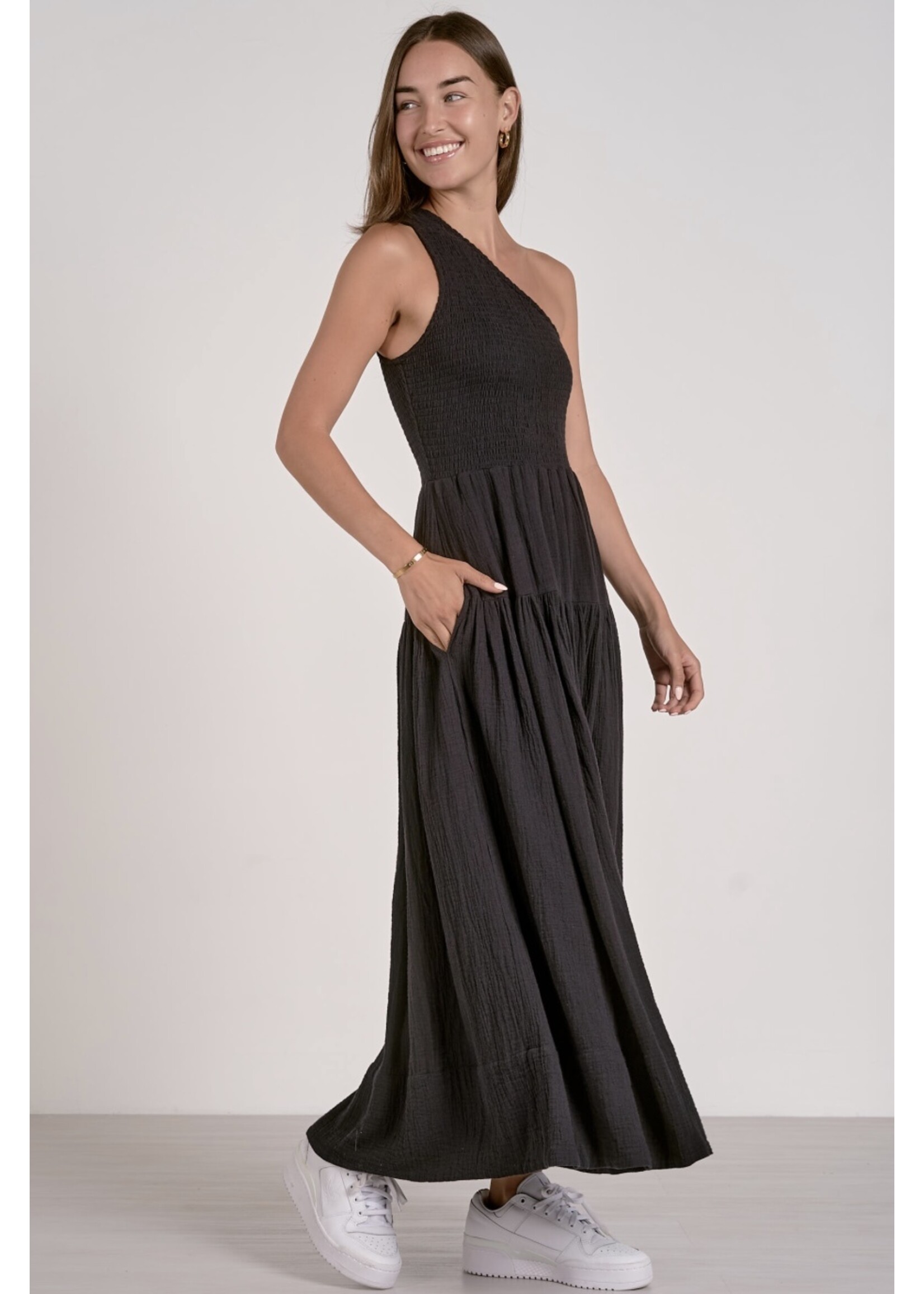 ONE SHOULDER DRESS