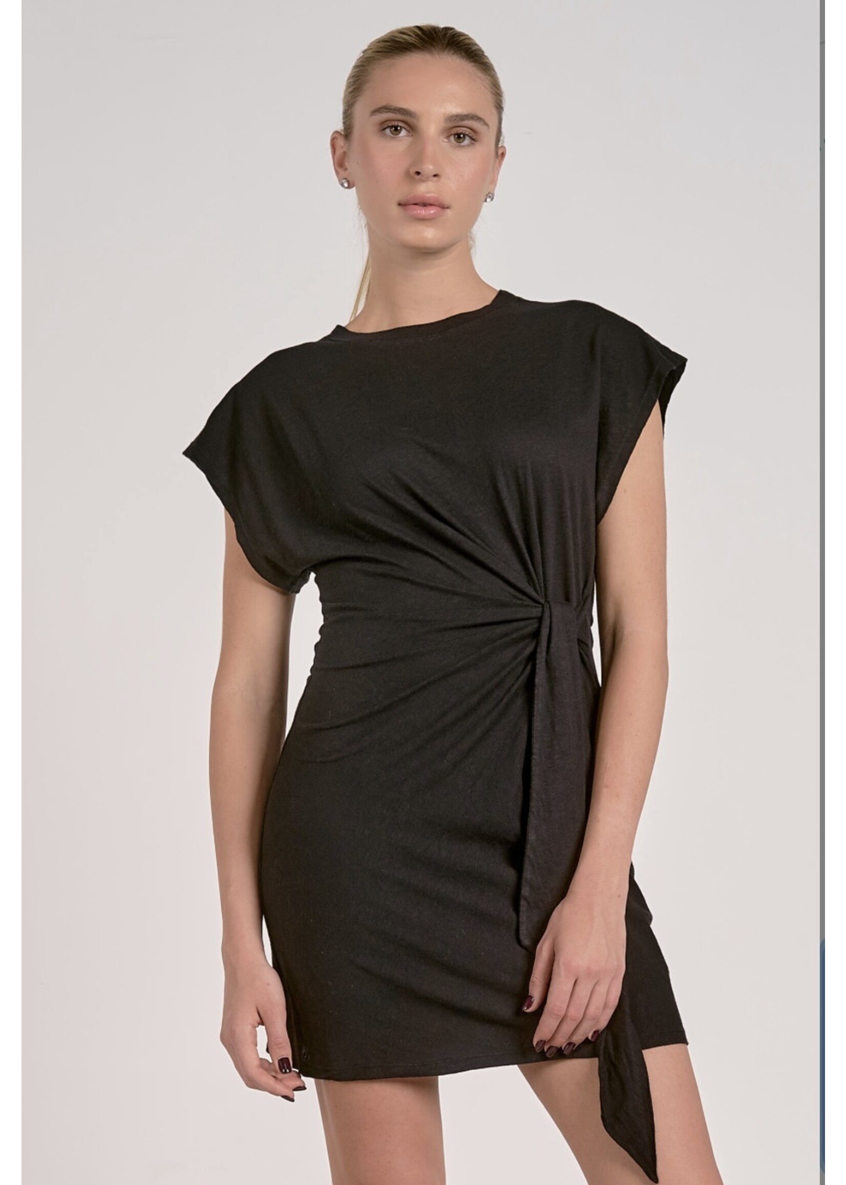 SIDE TIE DRESS