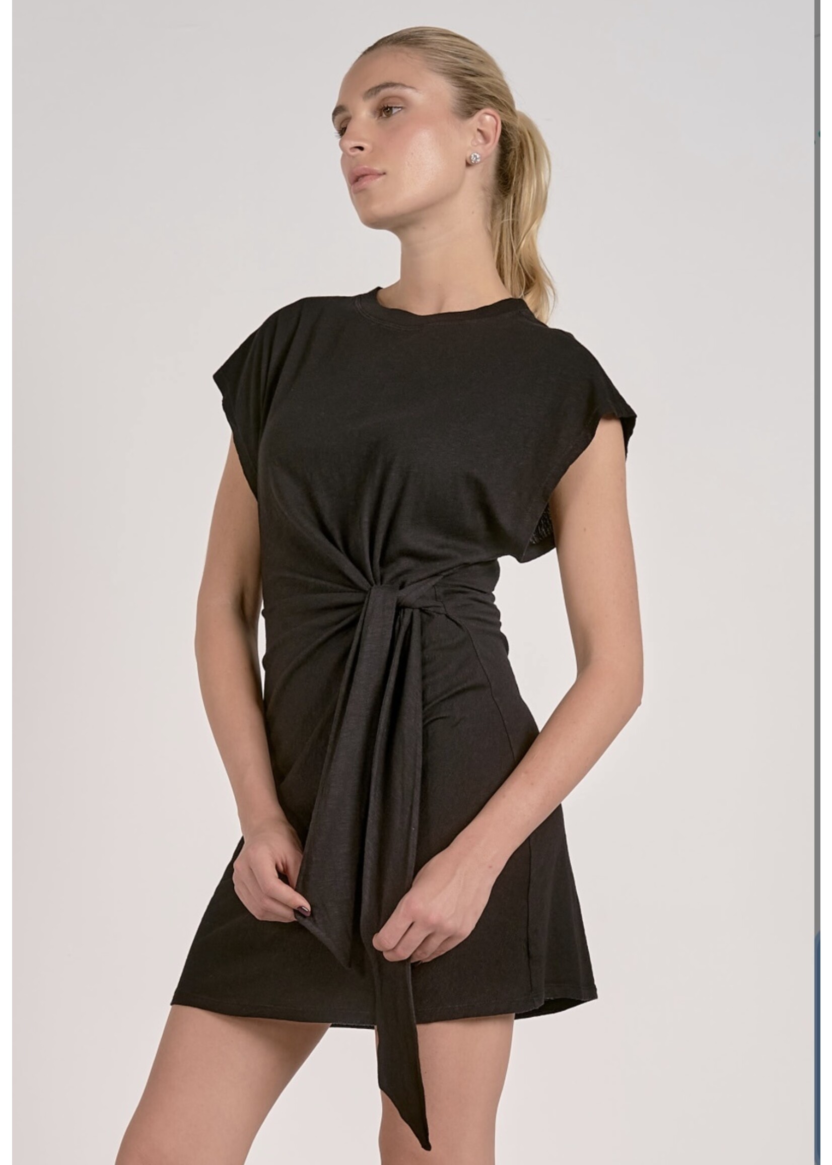SIDE TIE DRESS