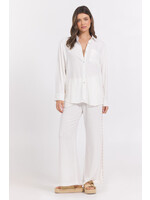 WHITE WASHED PANTS