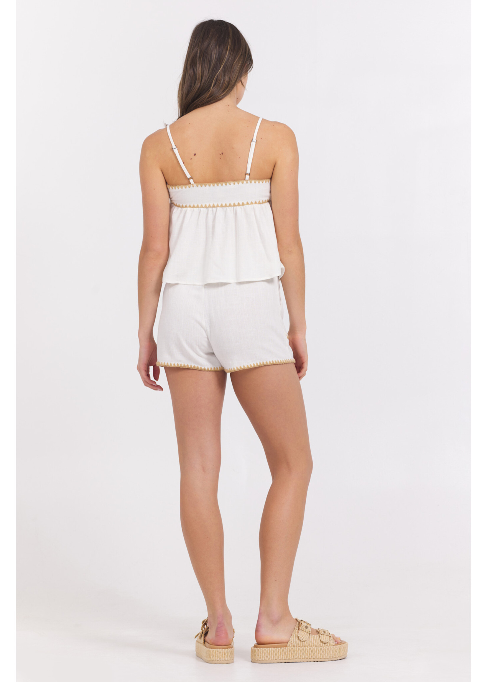 TANK TOP WITH WHIPSTITCH TRIM