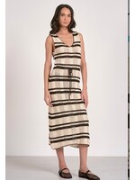 KNIT MIDI DRESS