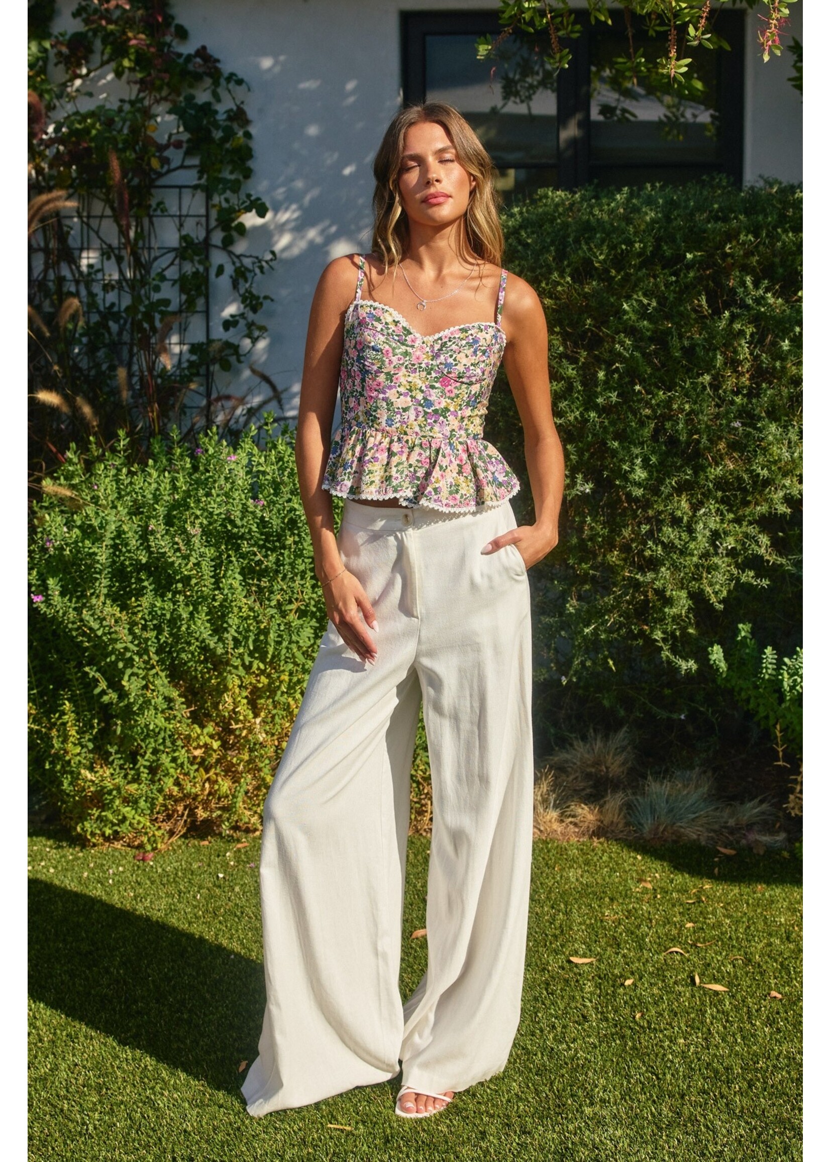 FLORAL GARDEN CAMI TOP