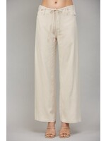 WIDE LEG LINEN PANTS