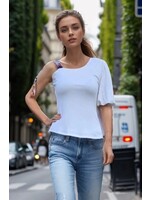 ONE SHOULDER TOP