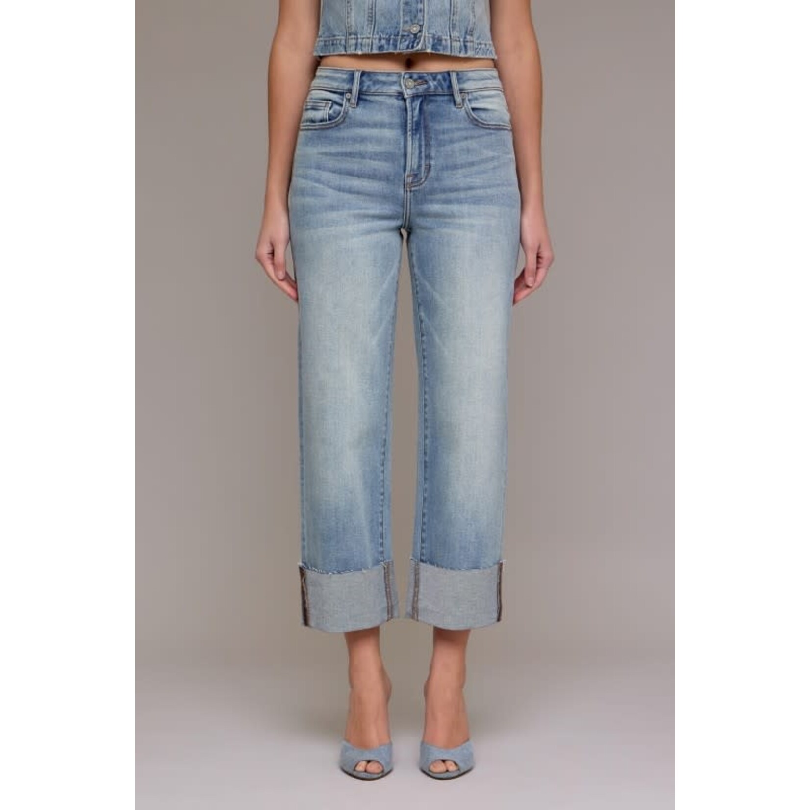 HIDDEN VINTAGE WASHED STRAIGHT LEG