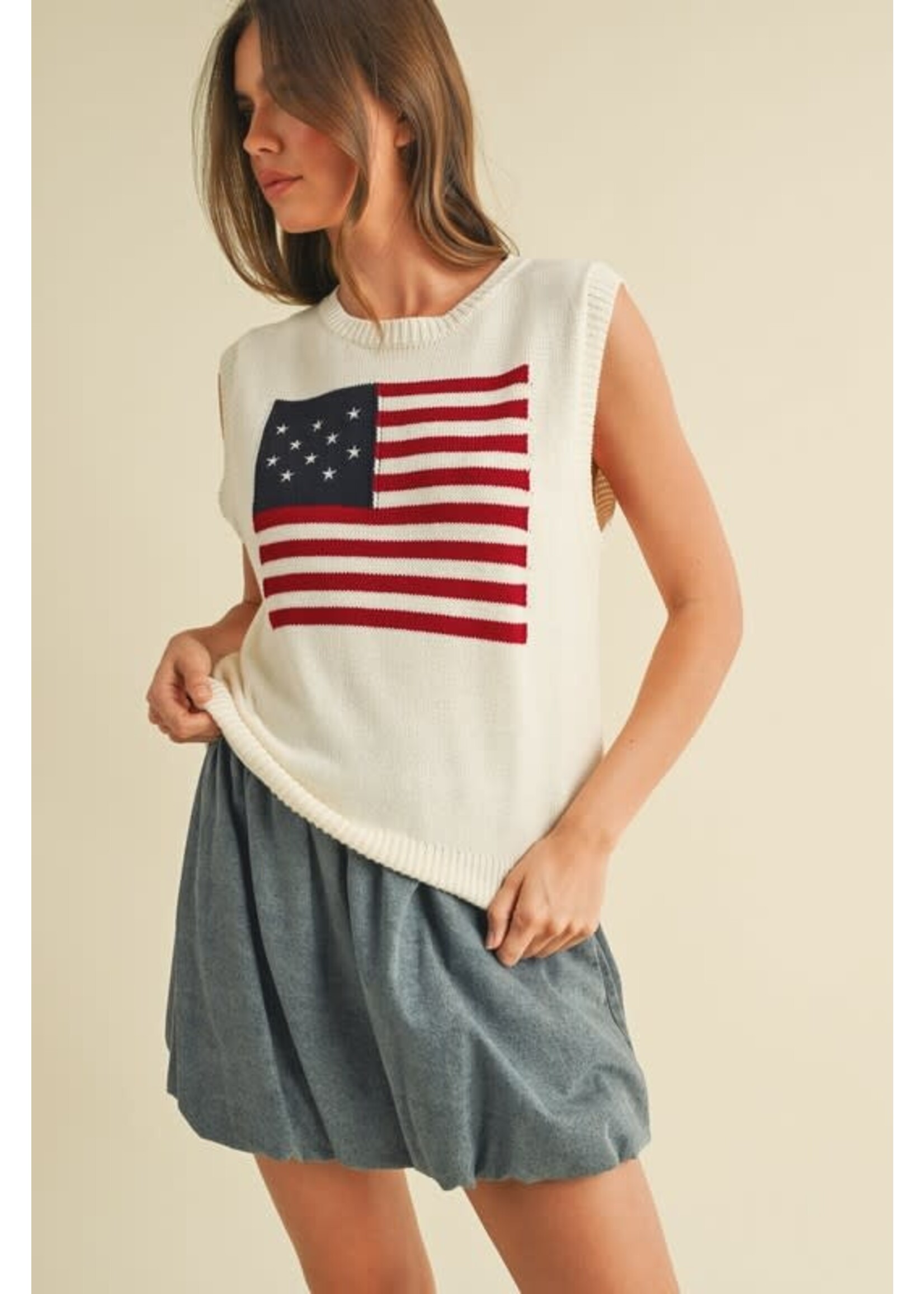 klesis USA FLAG PULLOVER
