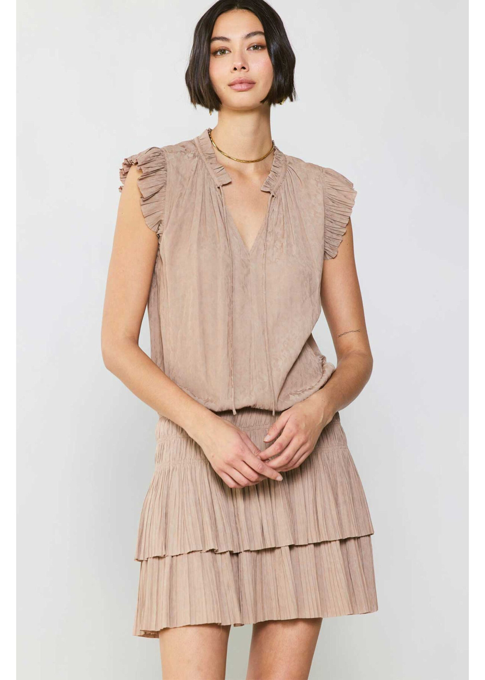 LEOPARD JACQUARD DRESS