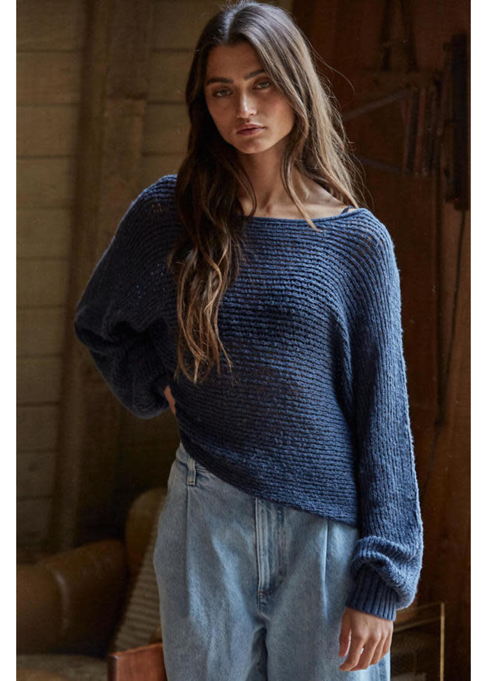 CROCHET PULLOVER