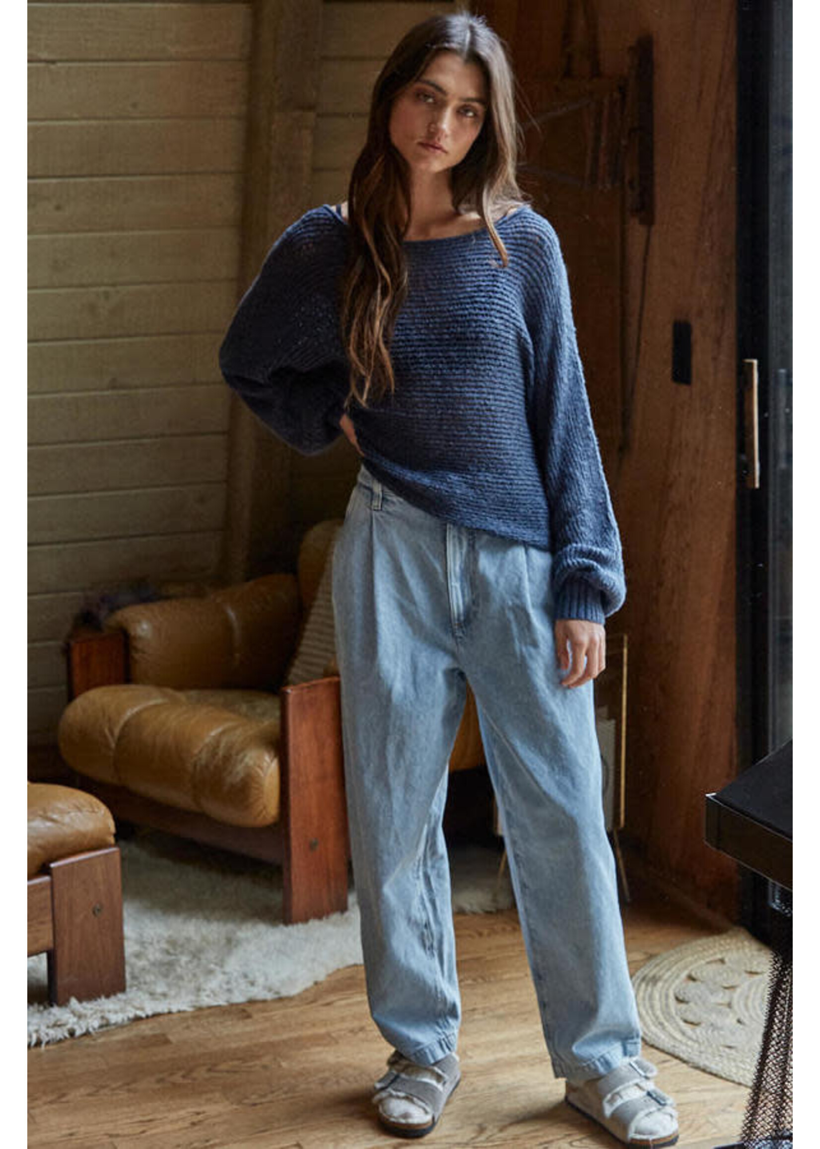 CROCHET PULLOVER