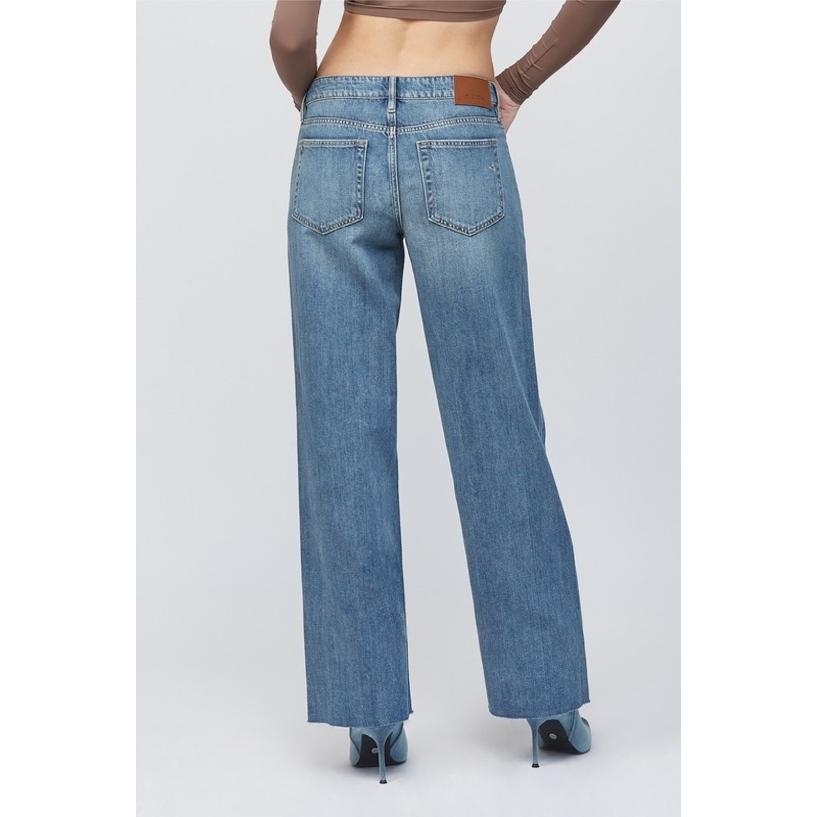 HIDDEN MID RISE DAD  JEAN